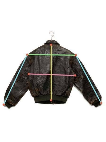 中古・古着通販】AVIREX (アヴィレックス) A-2レザージャケット 