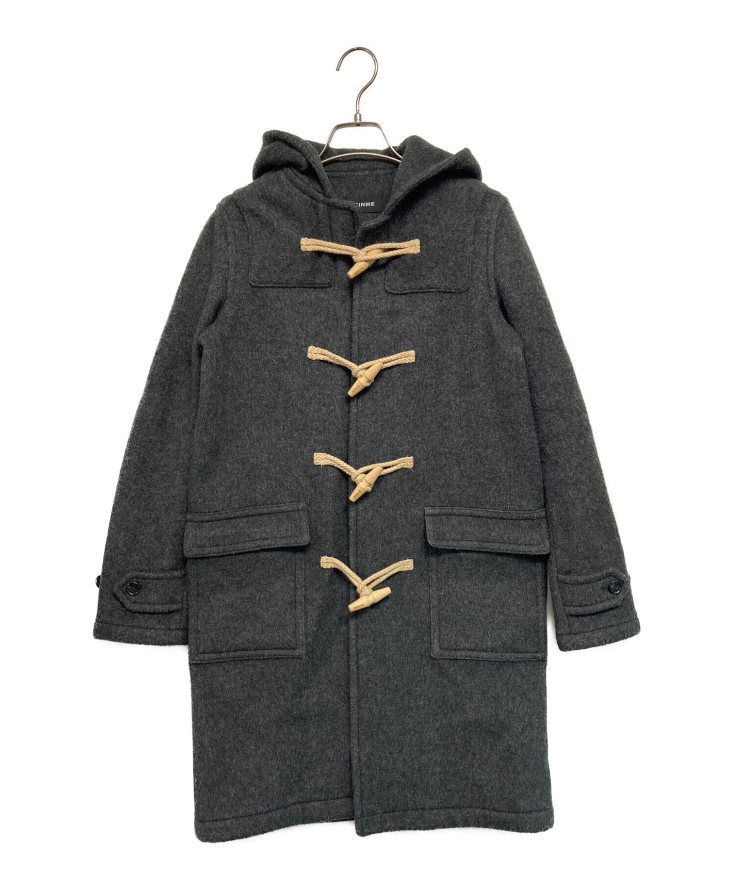 中古・古着通販】SINME (シンメ) ダッフルコート グレー サイズ:SIZE 3 