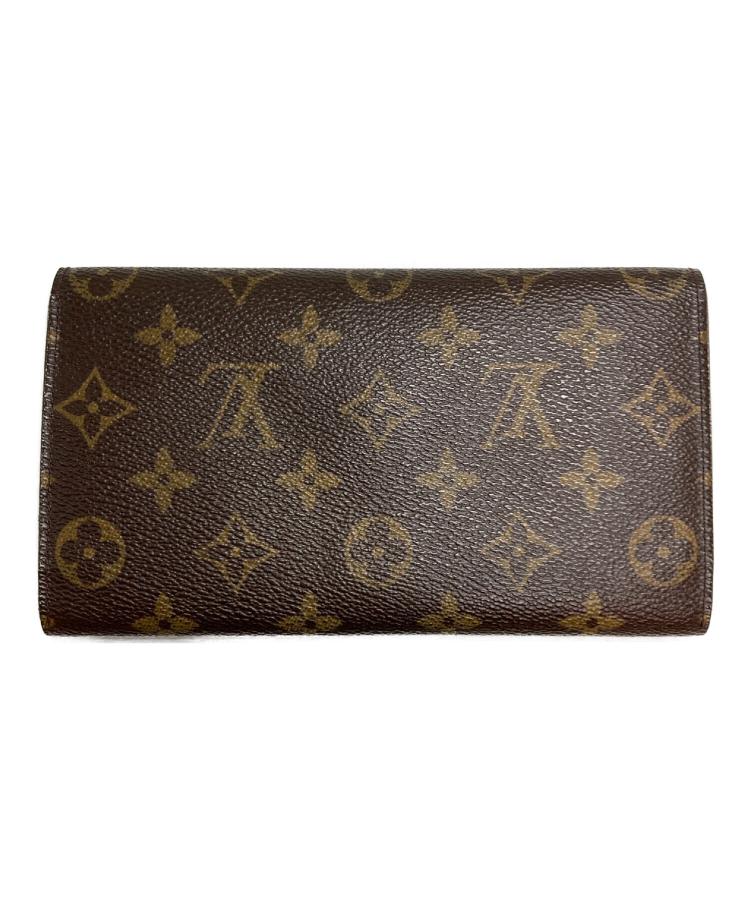 中古・古着通販】LOUIS VUITTON (ルイ ヴィトン) 長財布 ブラウン 