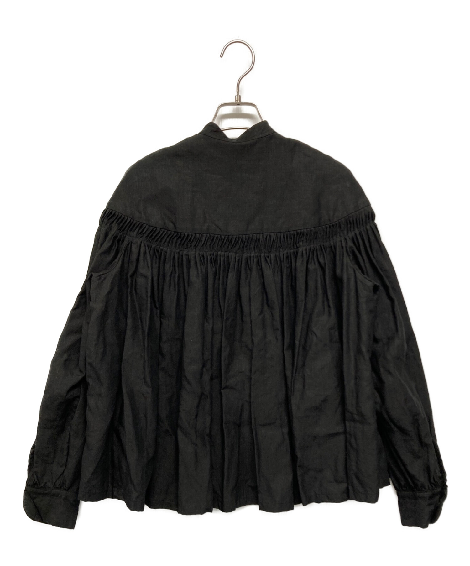 中古・古着通販】SCYE (サイ) リネン高密度タックロングスリーブ 