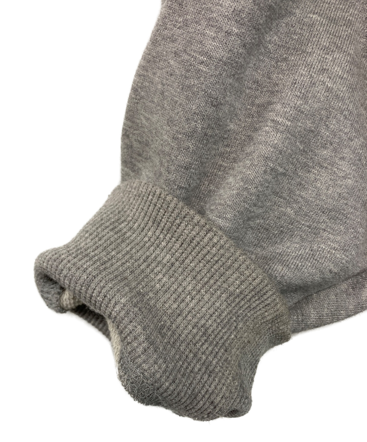 最終値下げfrangant cutting sweatshirt gray - トレーナー・スウェット 