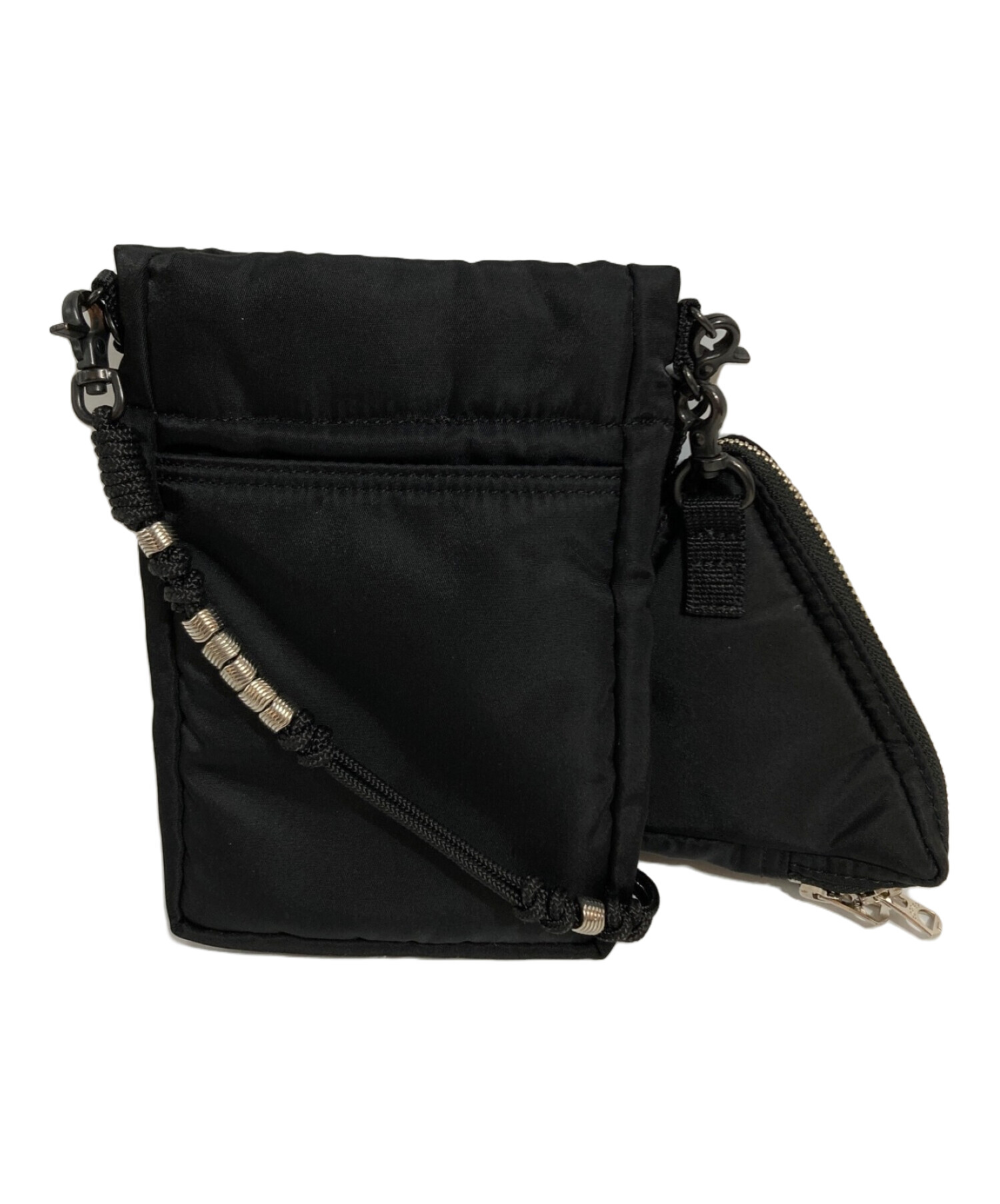 PORTER Toga Archives ブラックショルダーバッグ TOGA x PORTER(トーガ x ポーター) SHOULDER POUCH | 吉田カバン