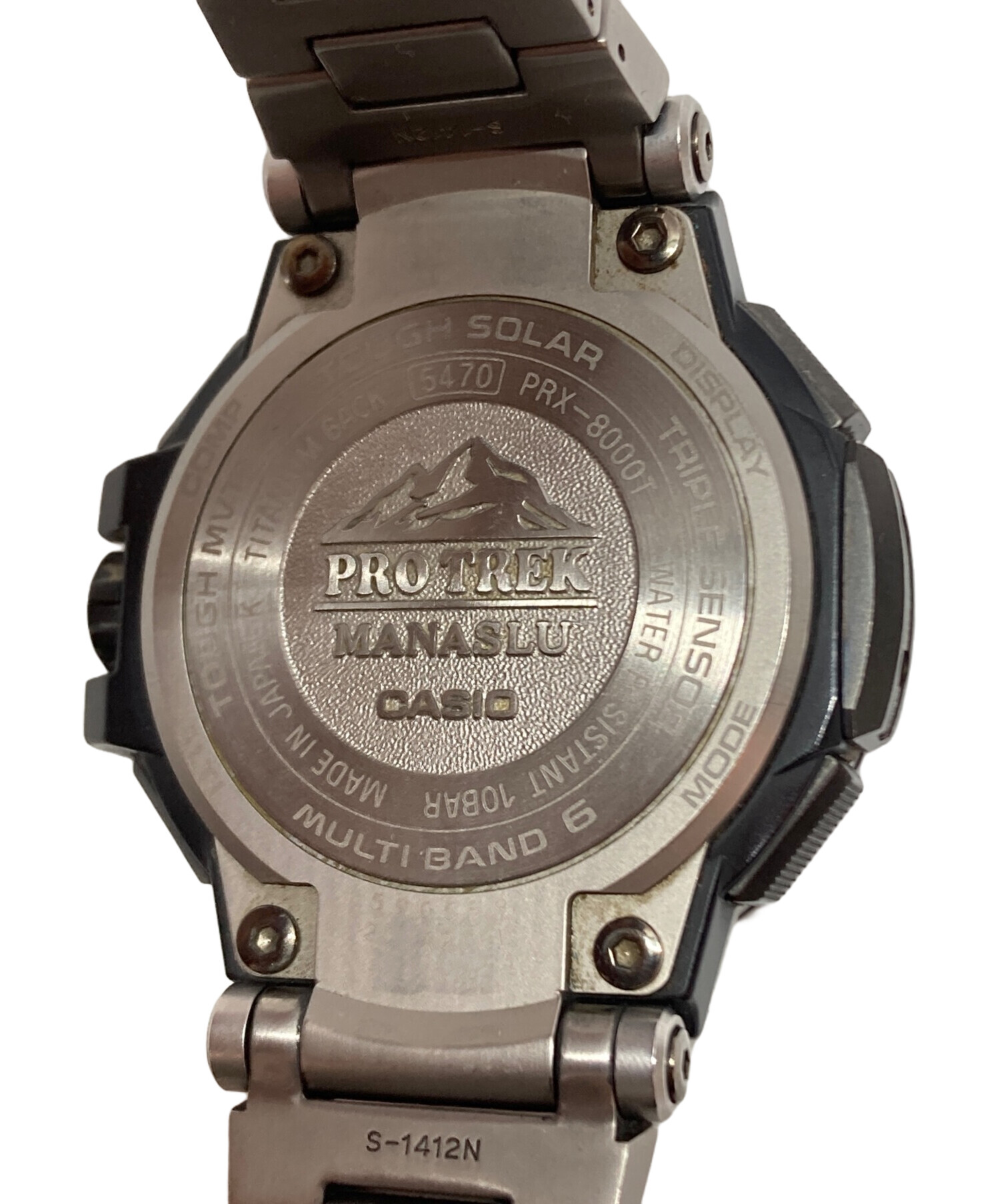 カシオCASIO プロトレック マナスルPRX-8000T 5470 中古・古着通販 