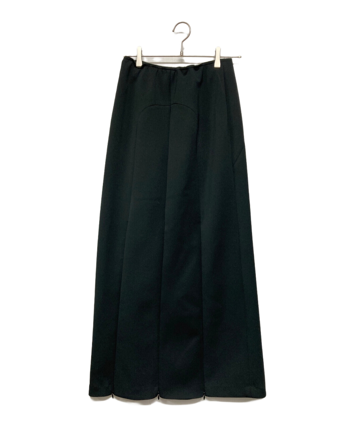 中古・古着通販】FRANGANT (フランゴン) classic slit skirt ブラック  
