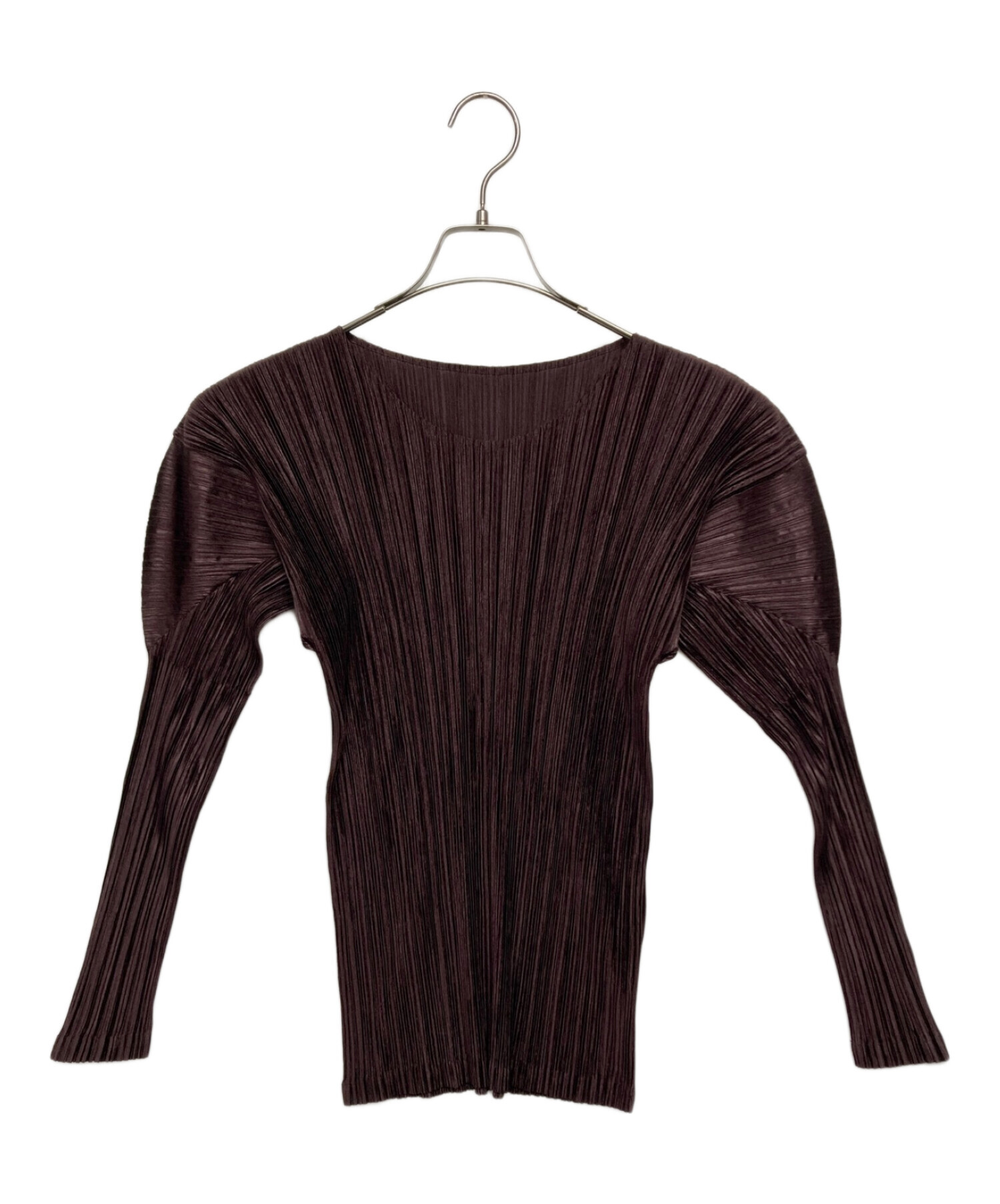 中古・古着通販】ISSEY MIYAKE (イッセイミヤケ) プリーツブラウス 