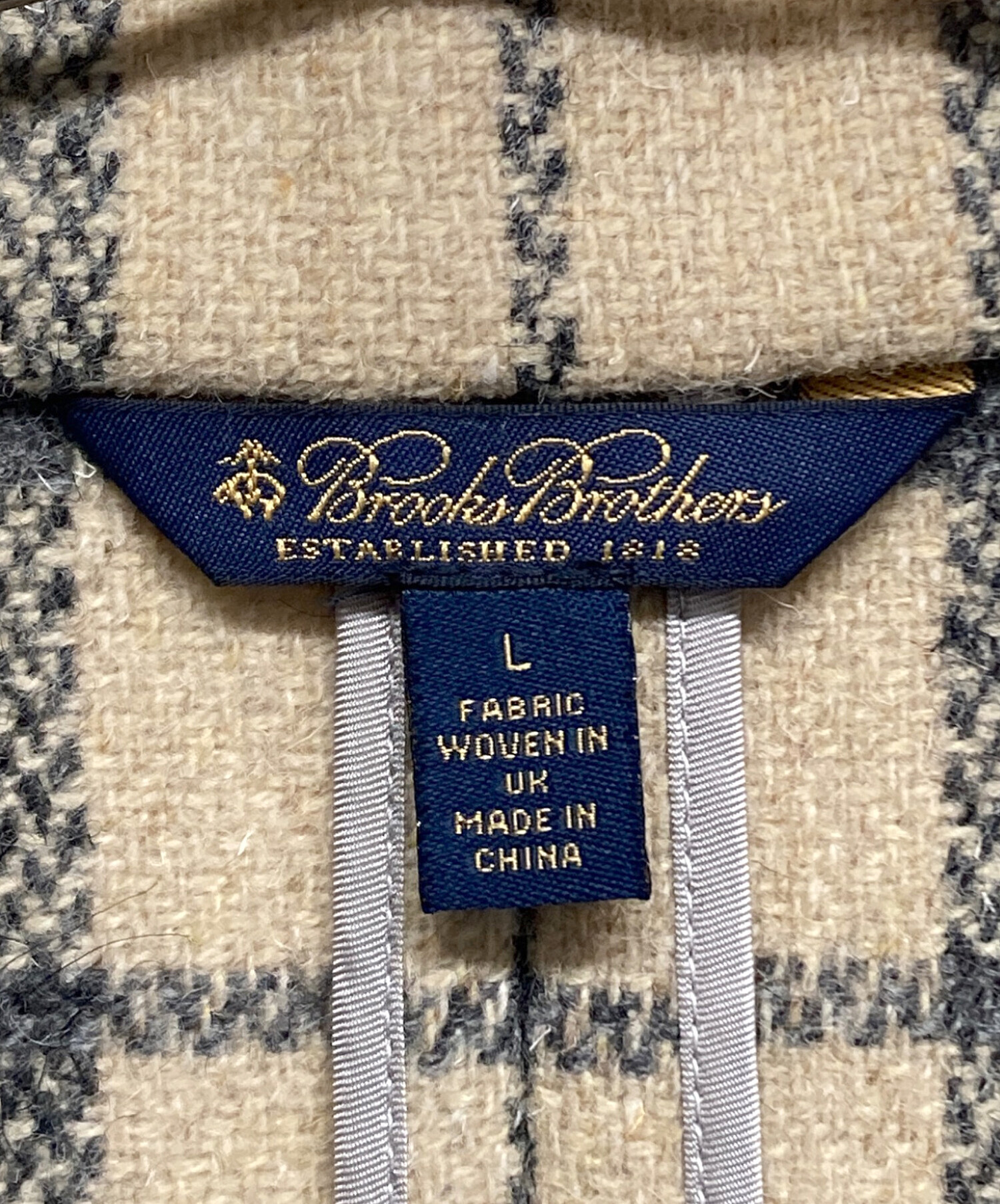 中古・古着通販】BROOKS BROTHERS (ブルックスブラザーズ) チェック柄 