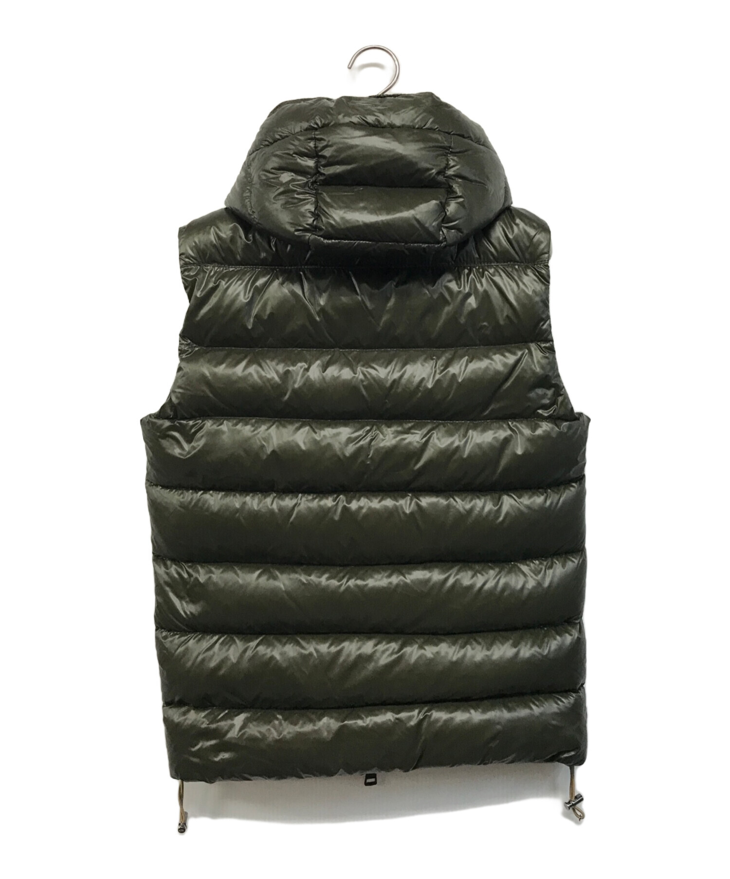 MONCLER オリーブ ダウンベスト