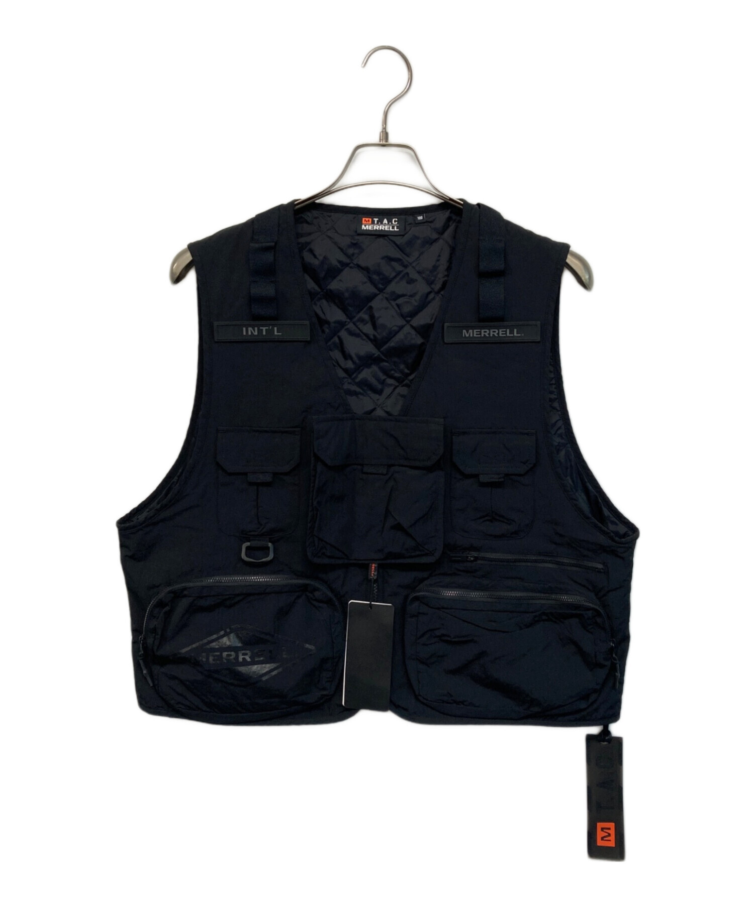 中古・古着通販】MERRELL (メレル) テックベスト ブラック サイズ:L 未 