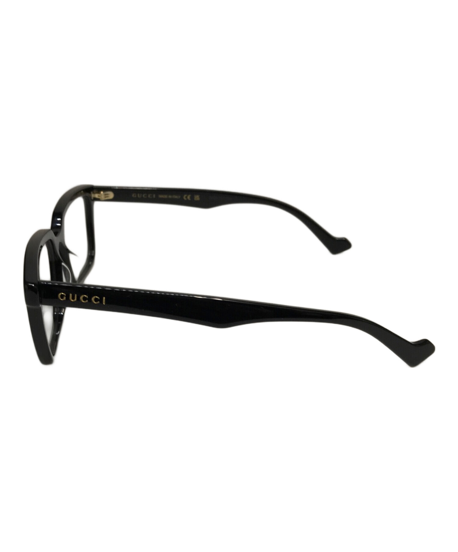 中古・古着通販】GUCCI (グッチ) 眼鏡 ブラック サイズ:56□16-145 