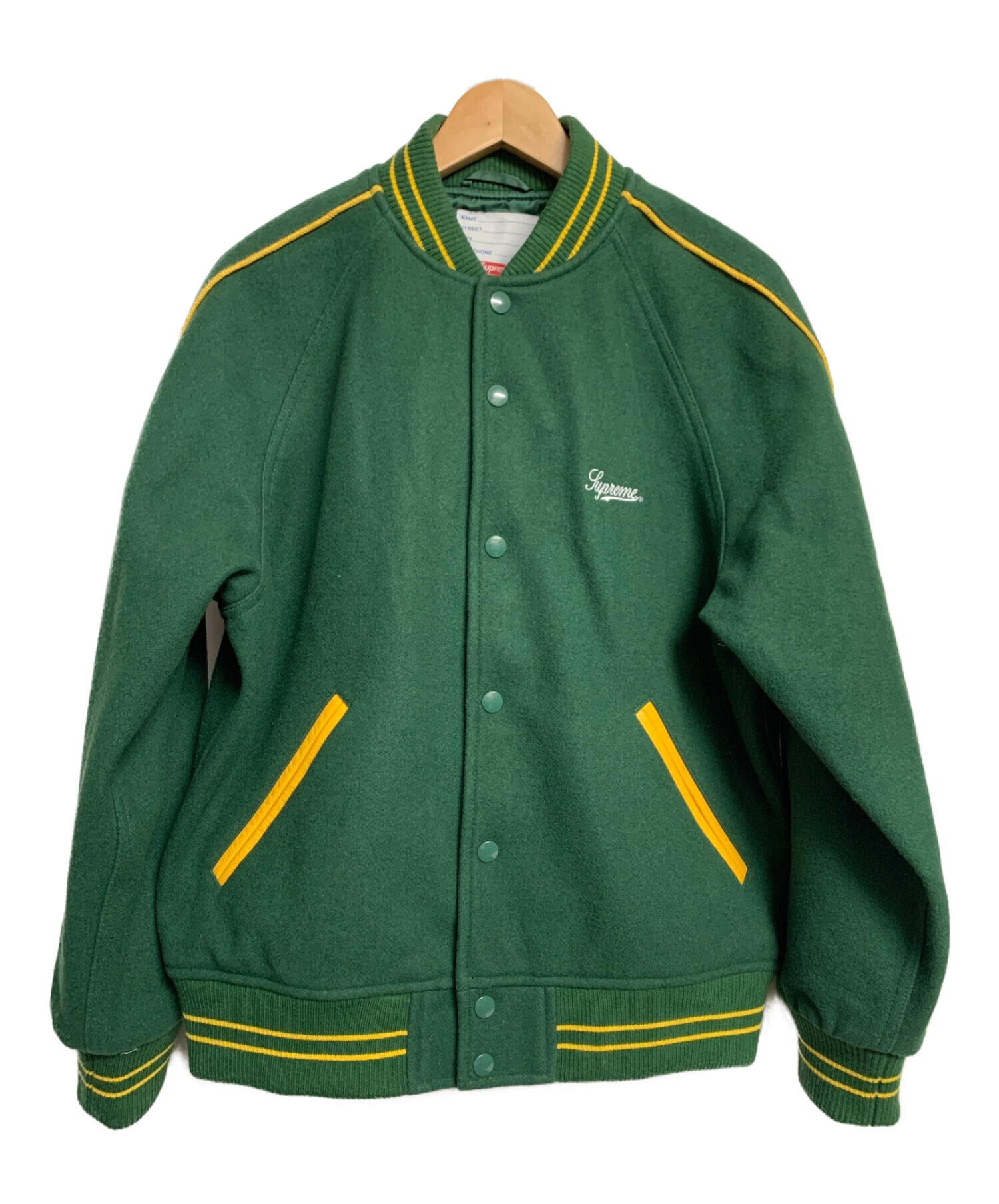 Supreme × Jamie Reid Varsity Jacket