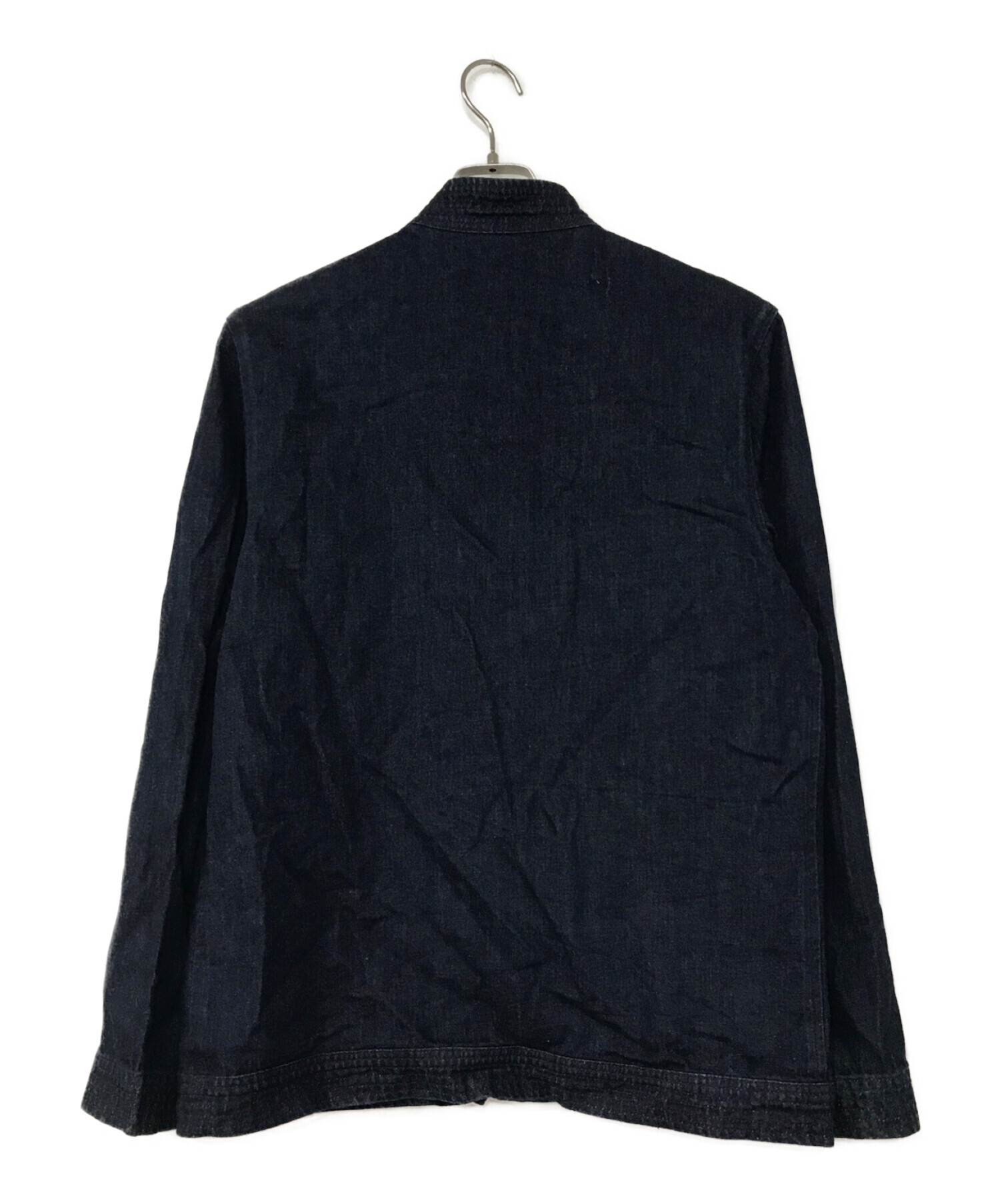 A.P.C. (アー・ペー・セー) チャイナカンフーデニムジャケット ブルー サイズ:M