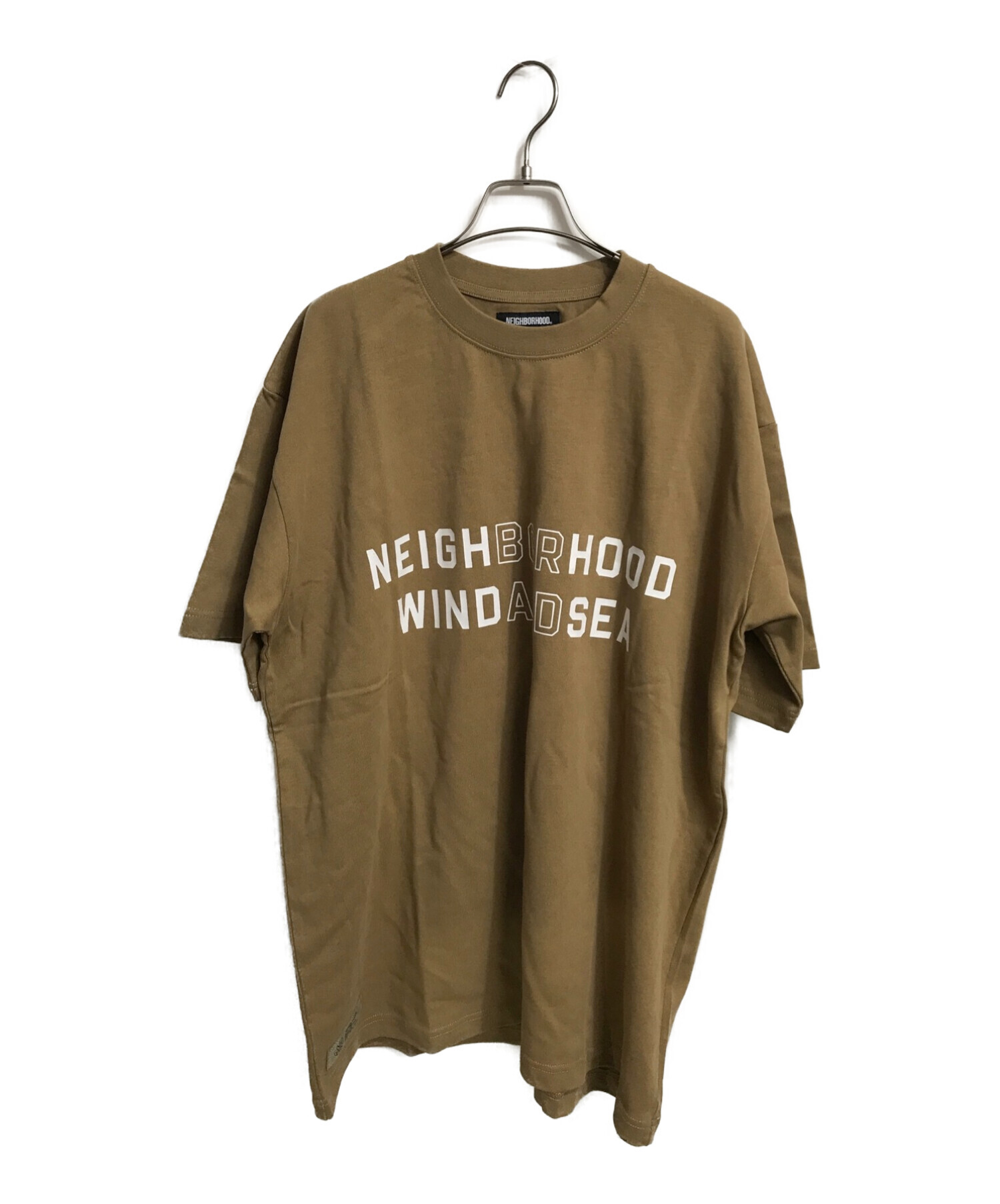 WIND AND SEA S/S T-SHIRT BROWN-BEIGE - Tシャツ/カットソー(半袖/袖なし)