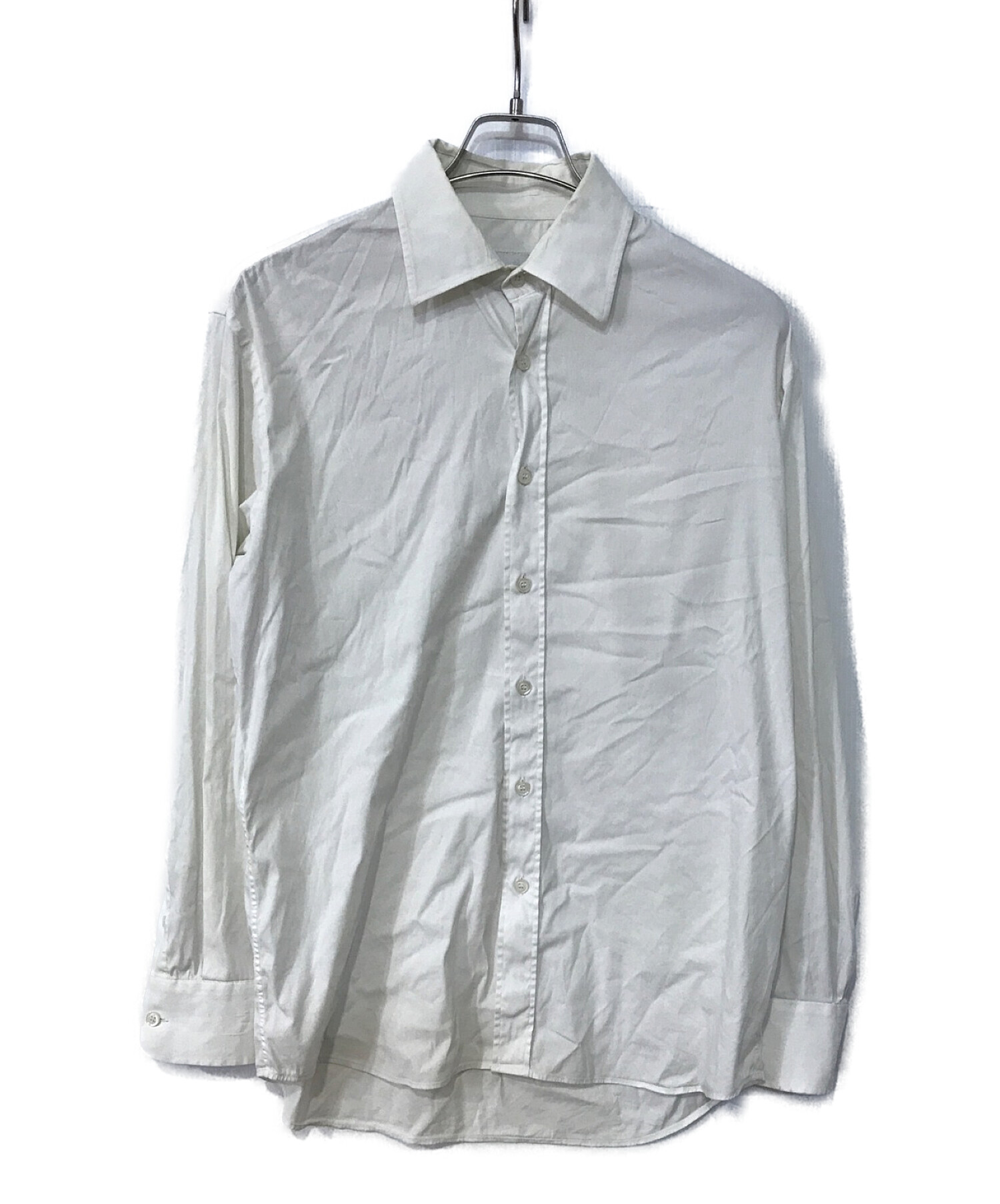 PRADA (プラダ) 長袖シャツ ホワイト サイズ:40