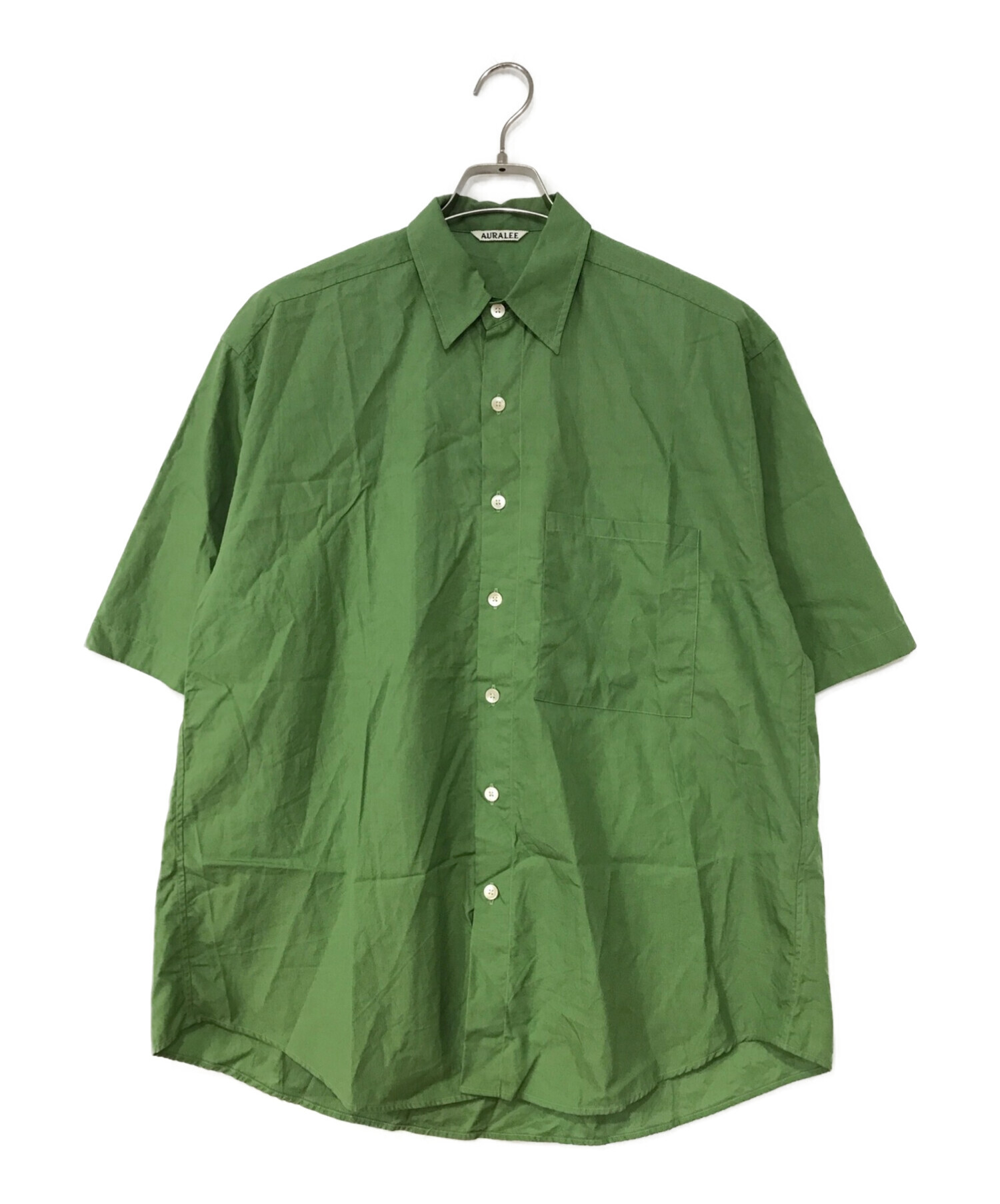 中古・古着通販】AURALEE (オーラリー) WASHED FINX TWILL BIG HALF 