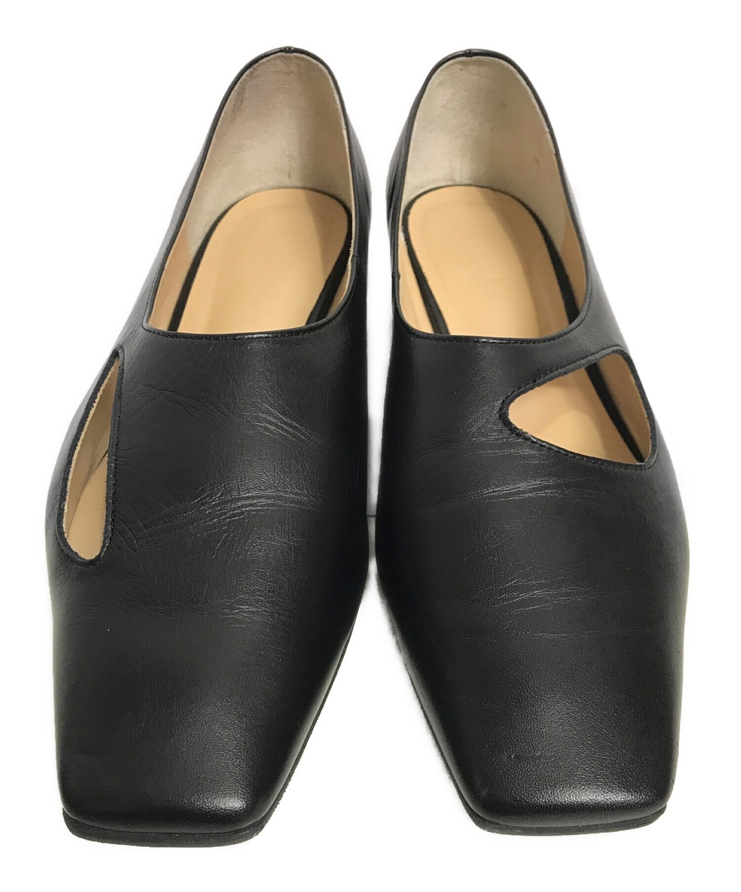 CLANE ASYMMETRY HOLE クラネ フラットジュース ブラックCLANE クラネ