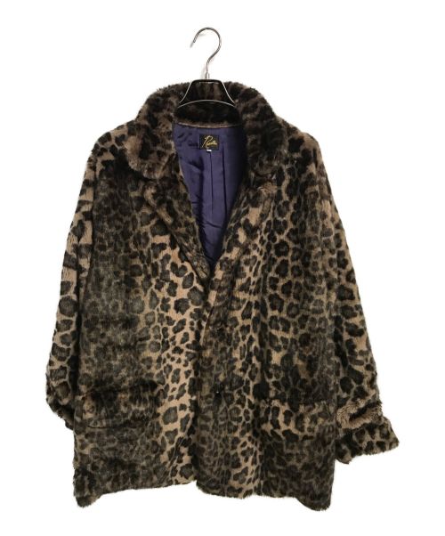 Needles leopard fur coat S 美品