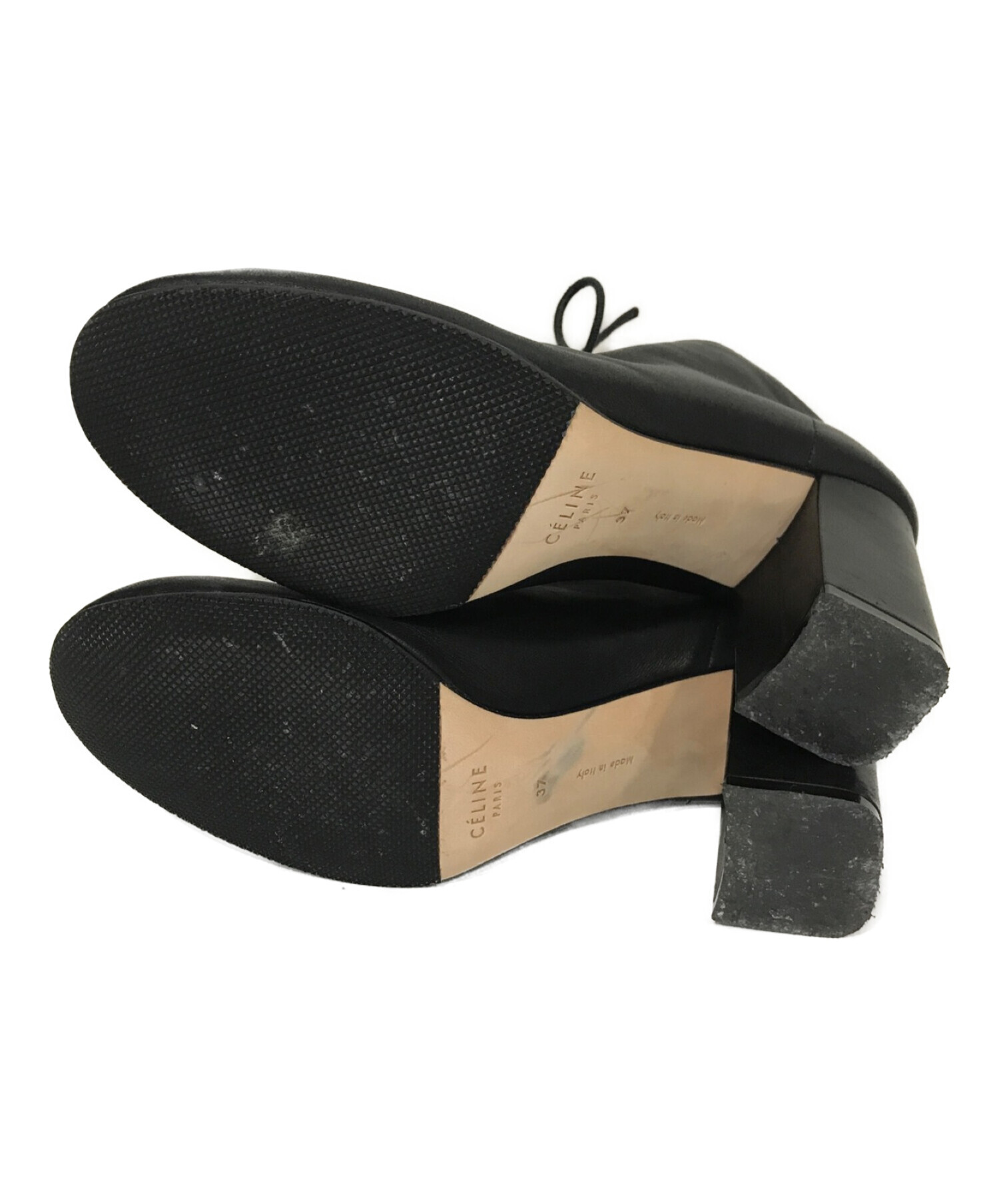 セリーヌフィービー ソフトダンスフラットレースアップシューズ37