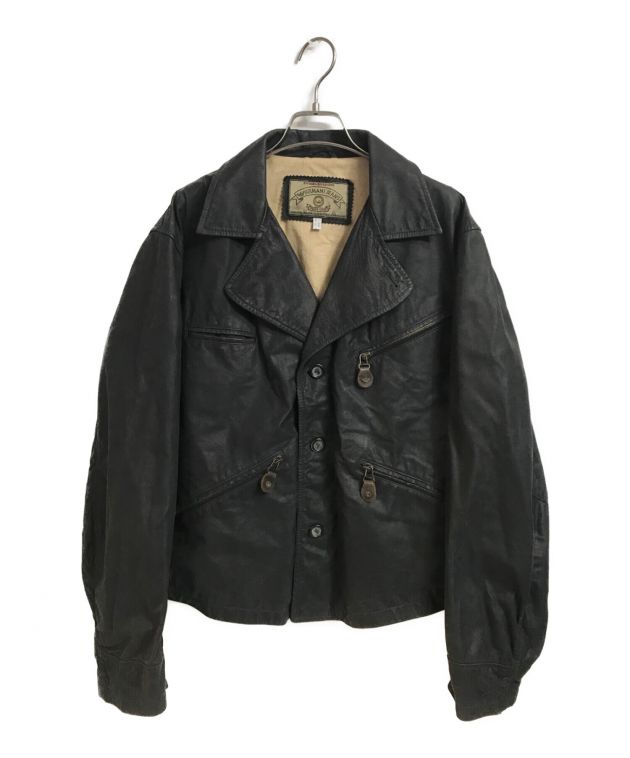 ARMANI JEANS アルマーニ レザー ジャケット