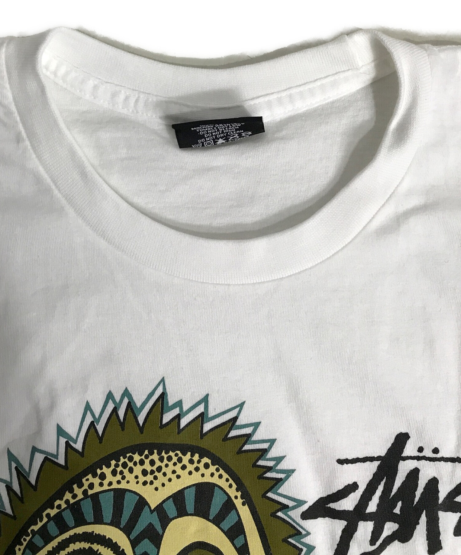 中古・古着通販】stussy (ステューシー) ゾウリムシプリントtシャツ