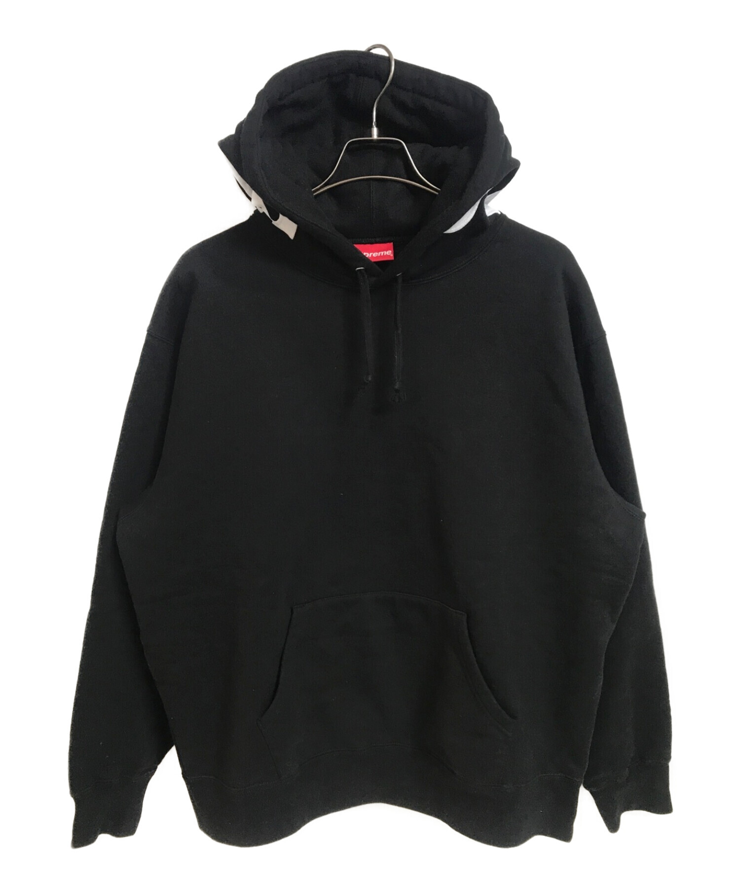 supreme contrast hooded sweatshirt M
