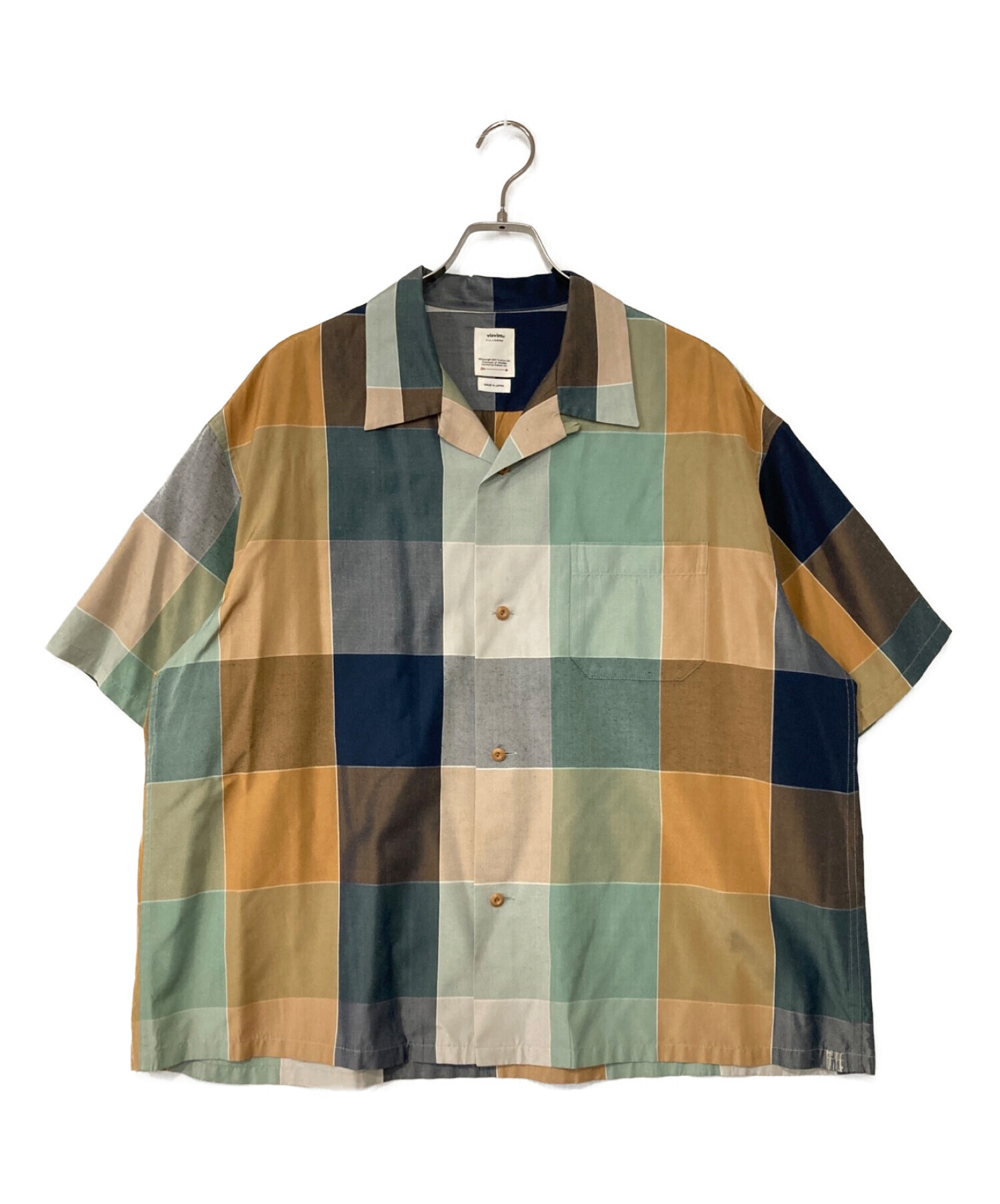 visvim HARMON SHIRT S/S CHECK ビズビム