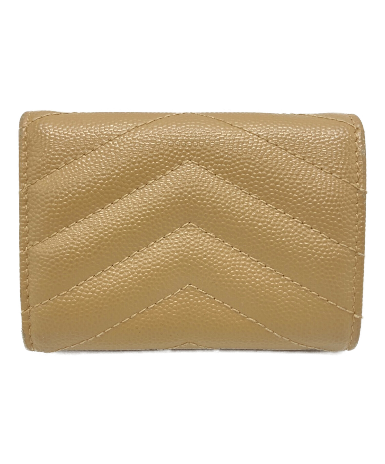 中古・古着通販】Yves Saint Laurent (イヴサンローラン) 3つ折り財布 
