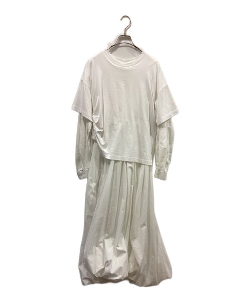 中古・古着通販】nagonstans (ナゴンスタンス) カットソーレイヤード 