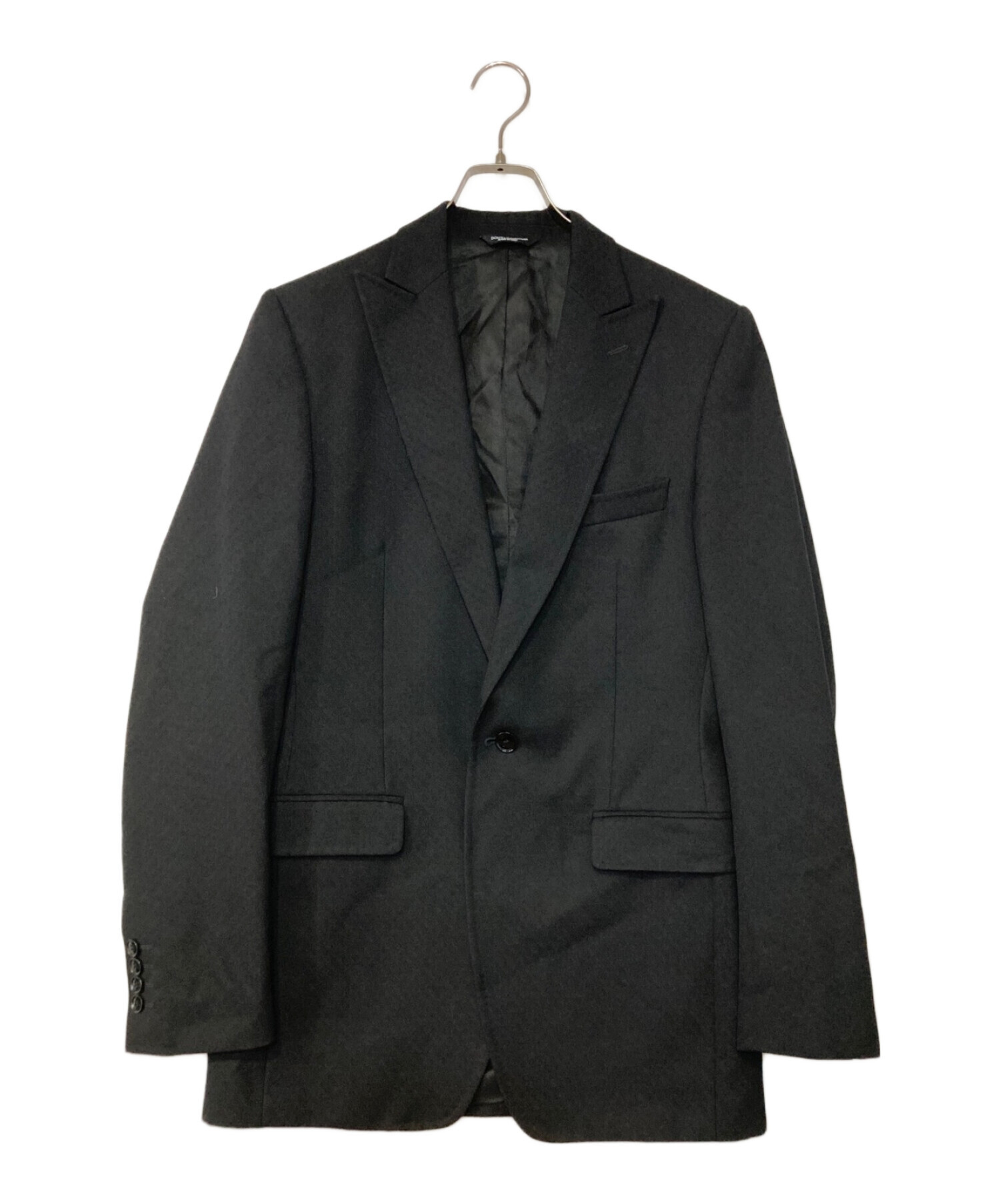 DOLCE & GABBANA ブラックテーラードジャケット DOLCE & GABBANA