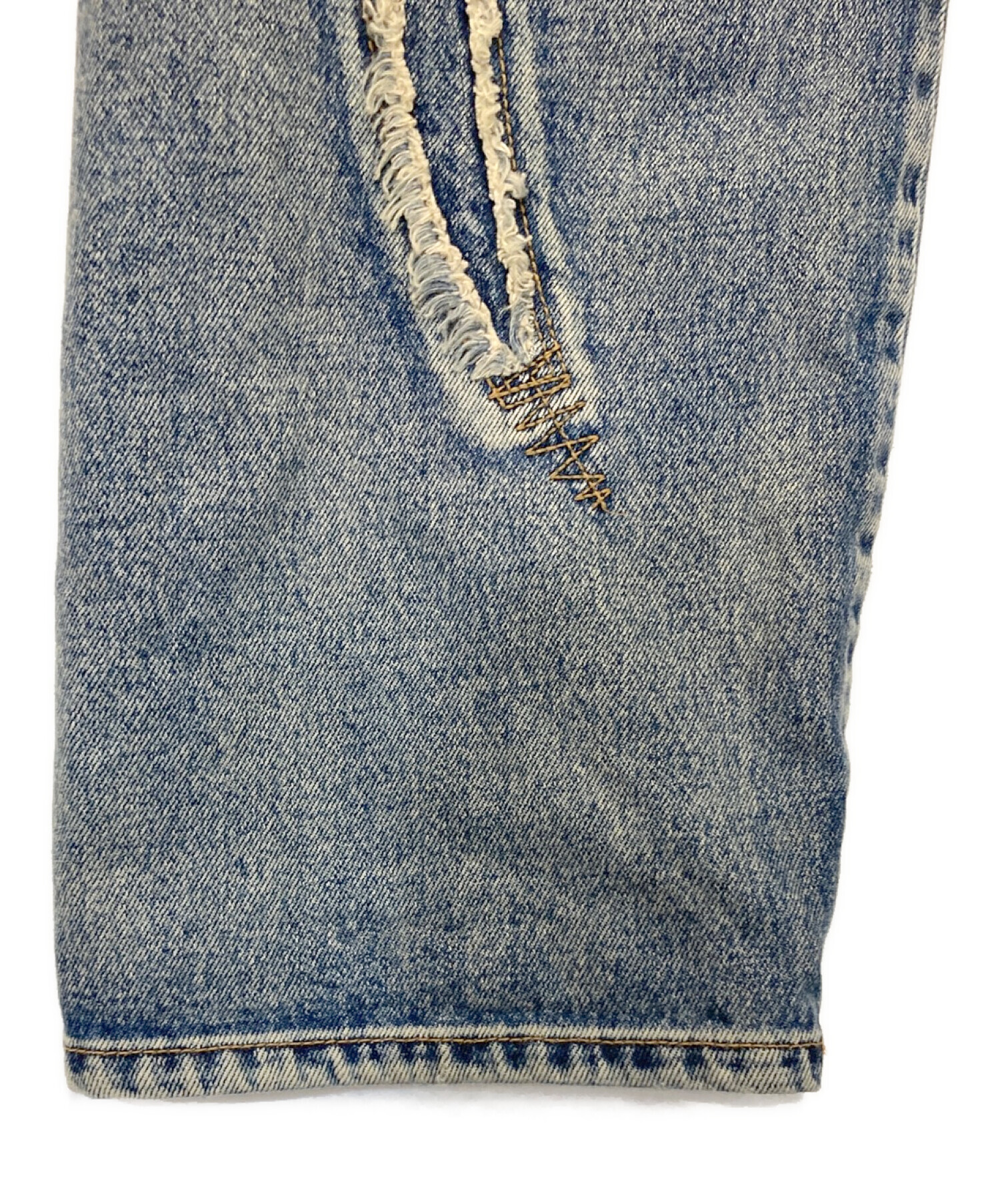 新品 納品書完備 THUG CLUB TRIBAL DENIM 長い PANT L 