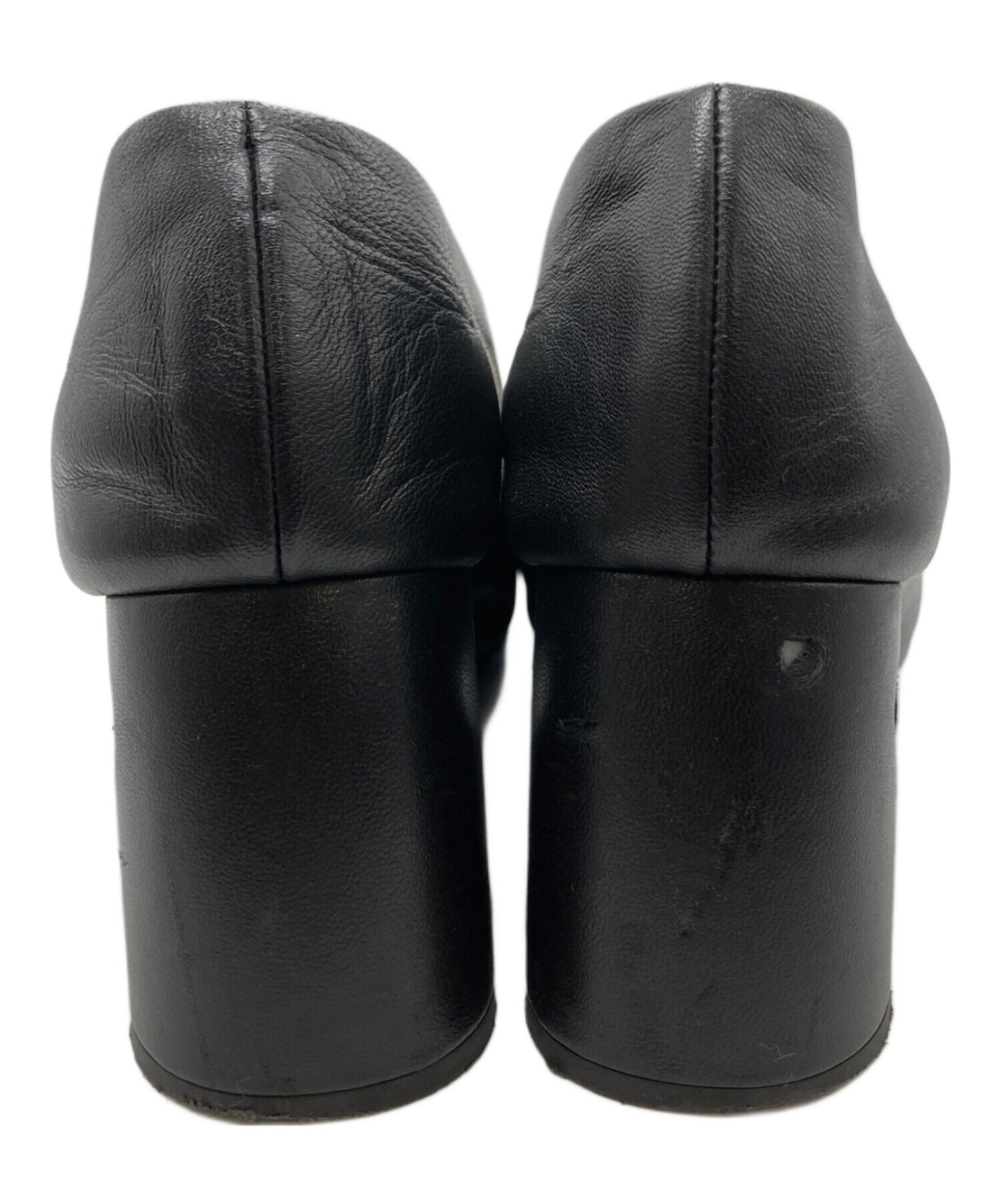 中古・古着通販】JIL SANDER (ジルサンダー) レザーパンプス ブラック 