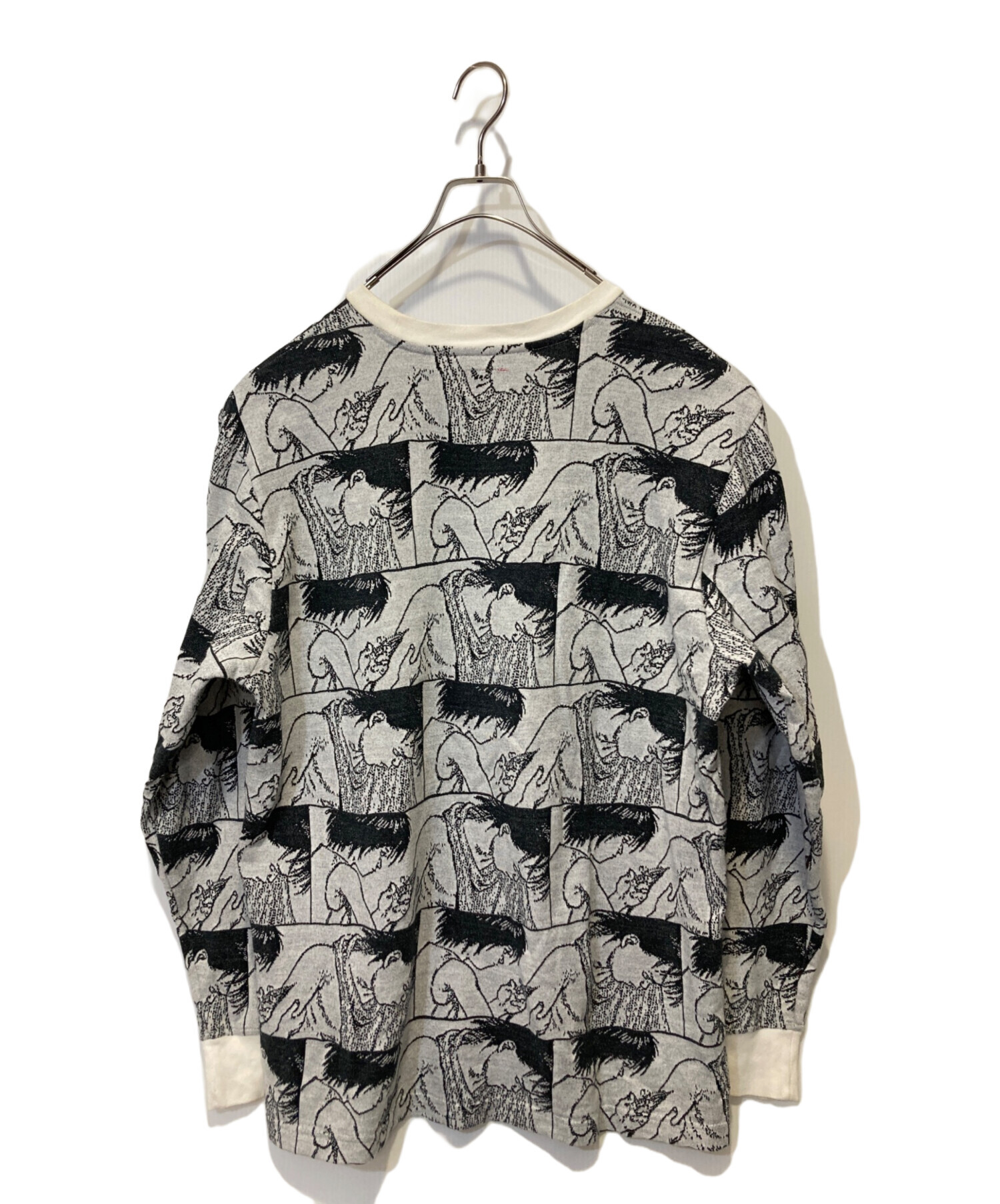 中古・古着通販】Supreme (シュプリーム) 総柄ニット グレー サイズ:XL 