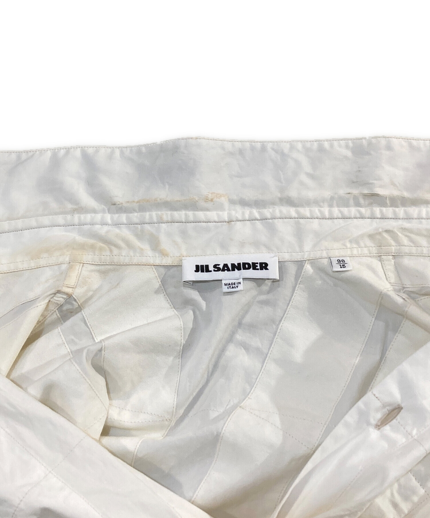 中古・古着通販】JIL SANDER (ジルサンダー) ステッチワークコットン  