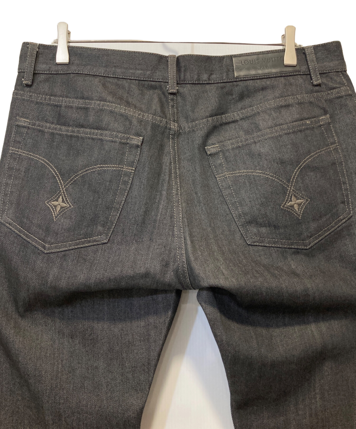 中古・古着通販】LOUIS VUITTON (ルイ ヴィトン) ブラックパンツ  