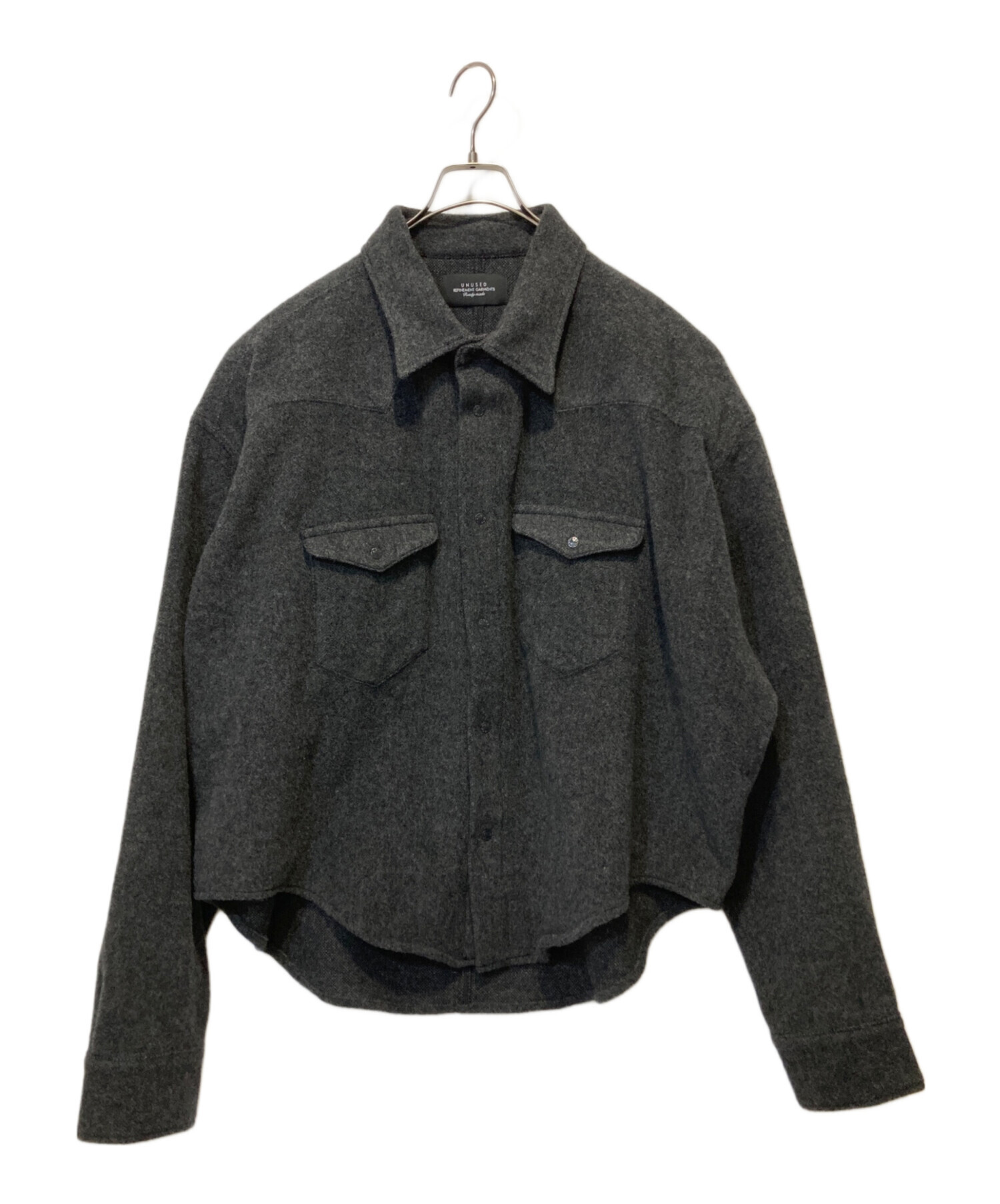 UNUSED アンユーズド 24AW Wool western shirt A D D I C T I V E