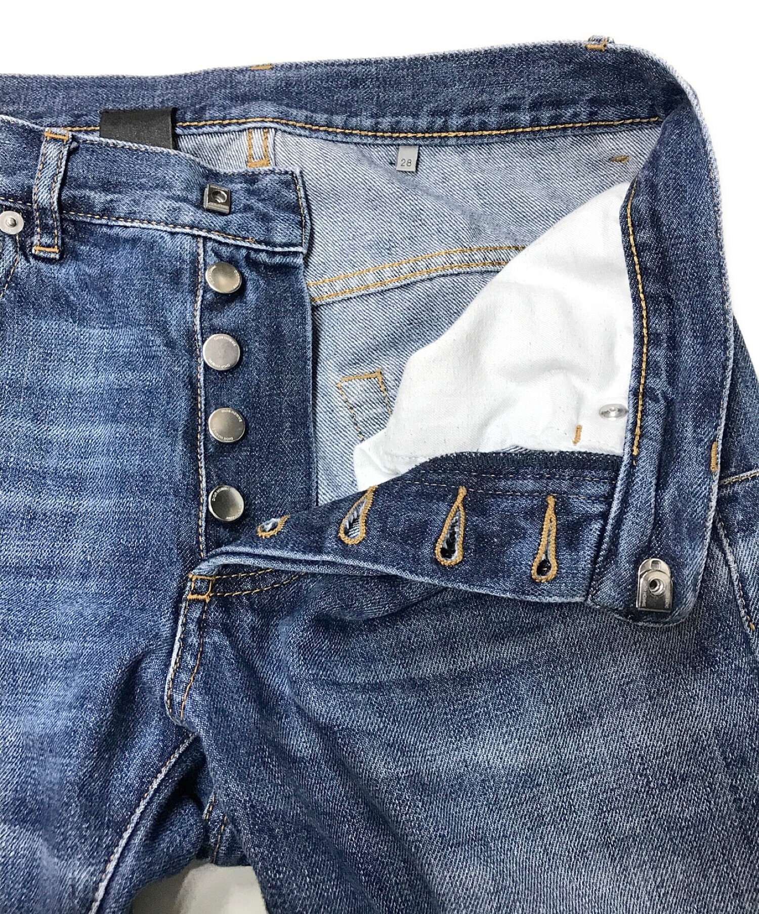 中古・古着通販】Dior (ディオール) デニムパンツ インディゴ サイズ 
