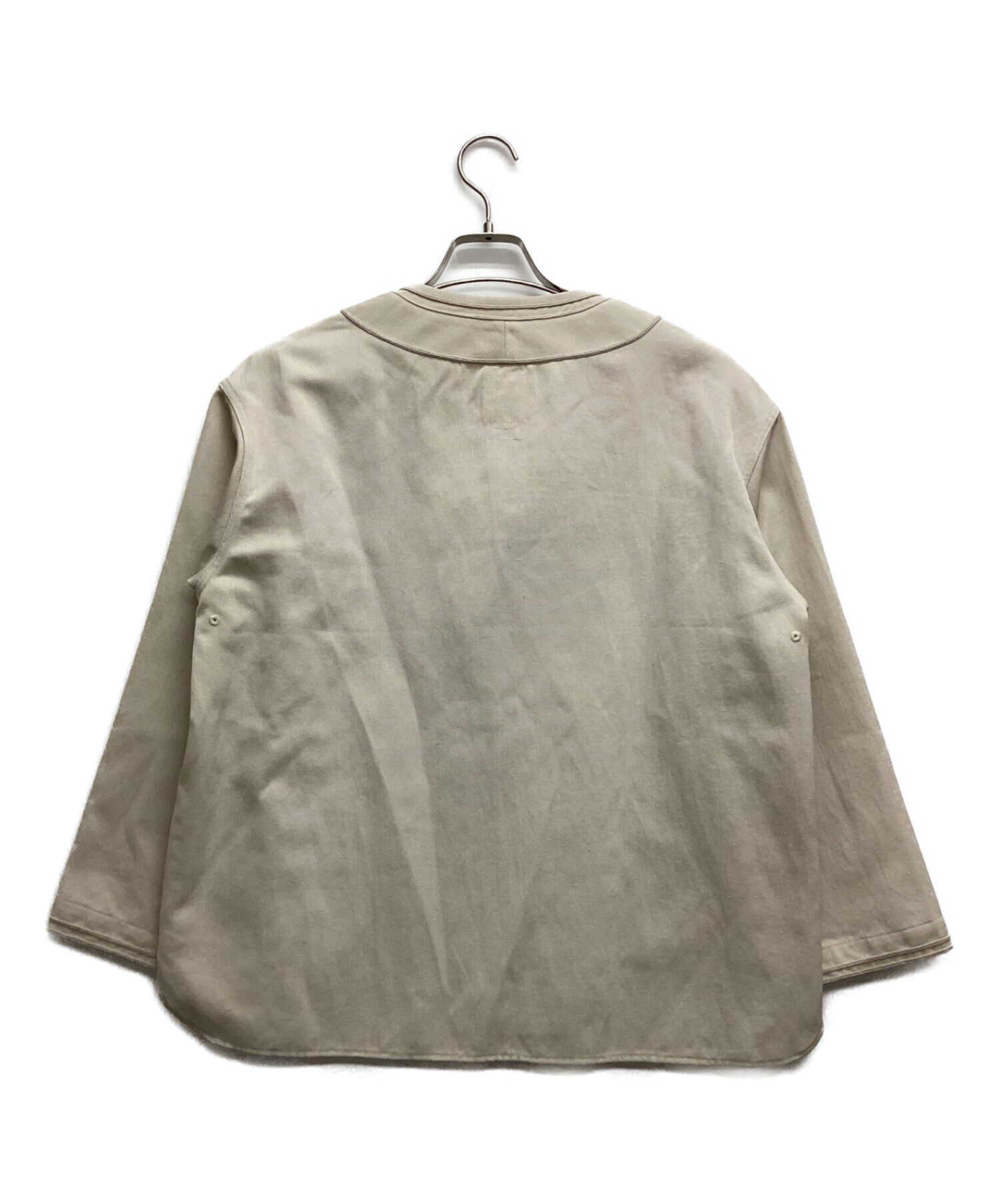 中古・古着通販】VISVIM (ビズビム) DUGOUT SHIRT L/S グレー サイズ:1