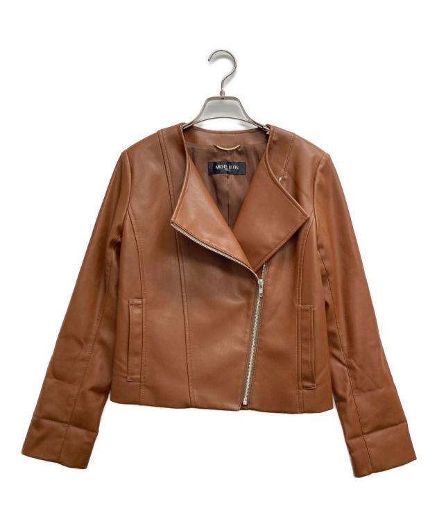 中古・古着通販】MICHEL KLEIN (ミッシェルクラン) フェイクレザー 
