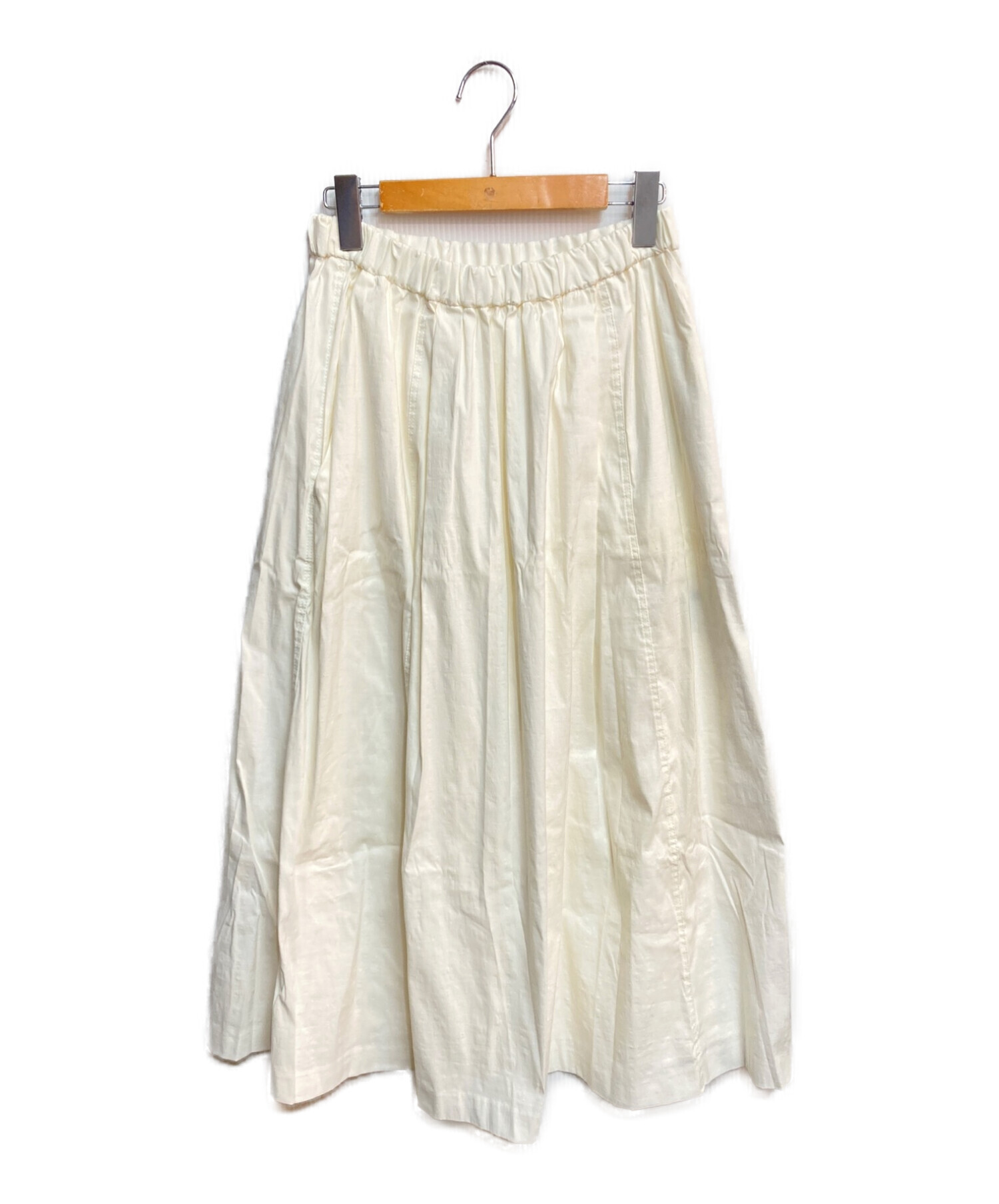 MACKINTOSH LONDON (マッキントッシュ ロンドン) ギャザースカート ホワイト サイズ:38