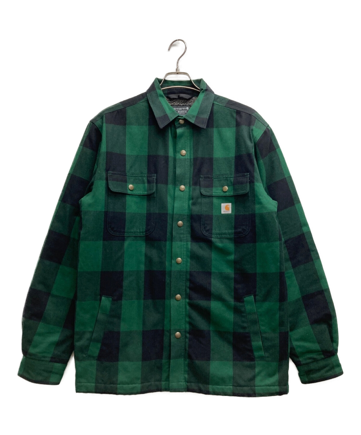 style 104911 relaxed fit heavyweight flannel sherpa lined shirt jac