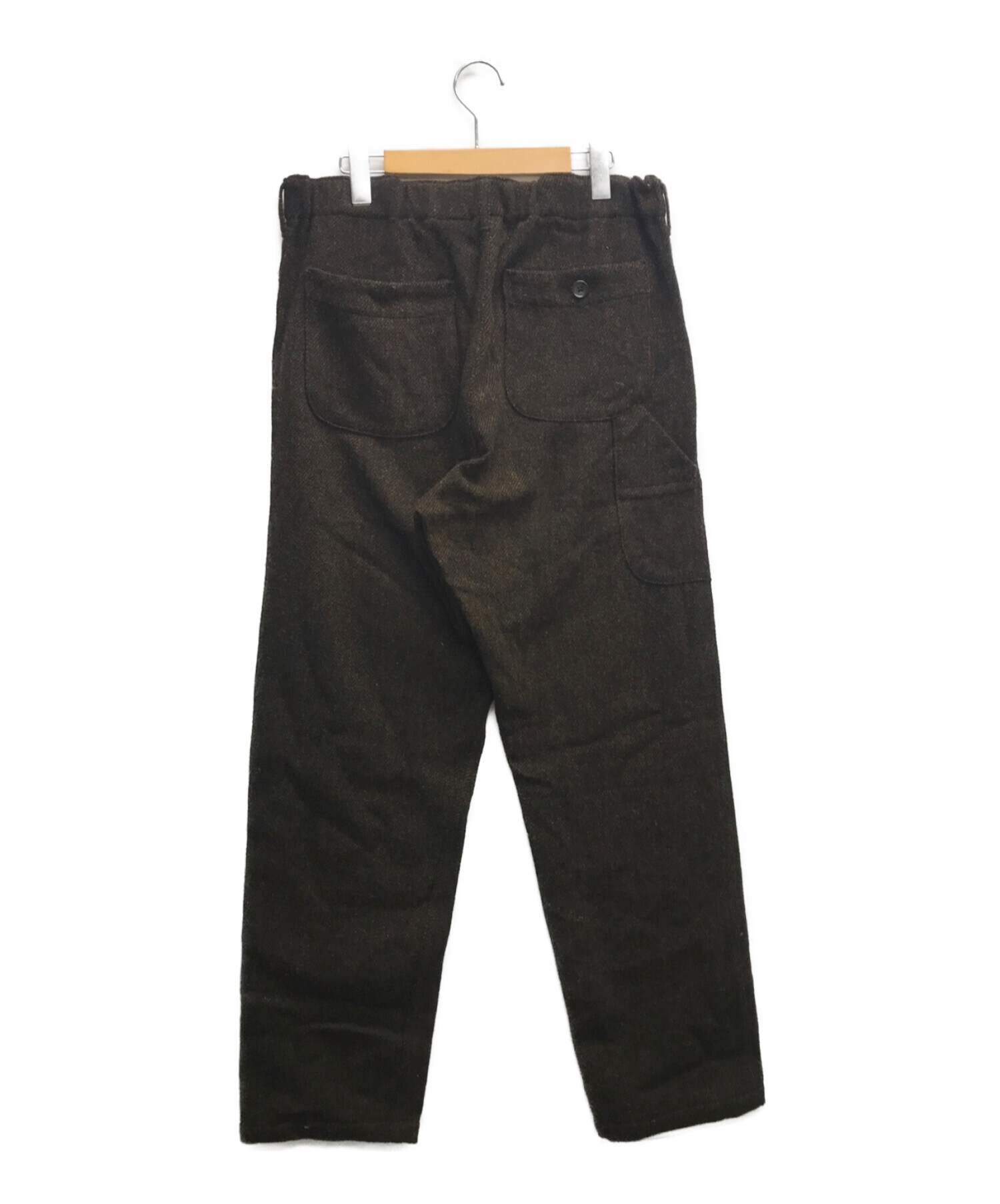 中古・古着通販】orSlow (オアスロウ) ウールワークパンツ サイズ:記載 