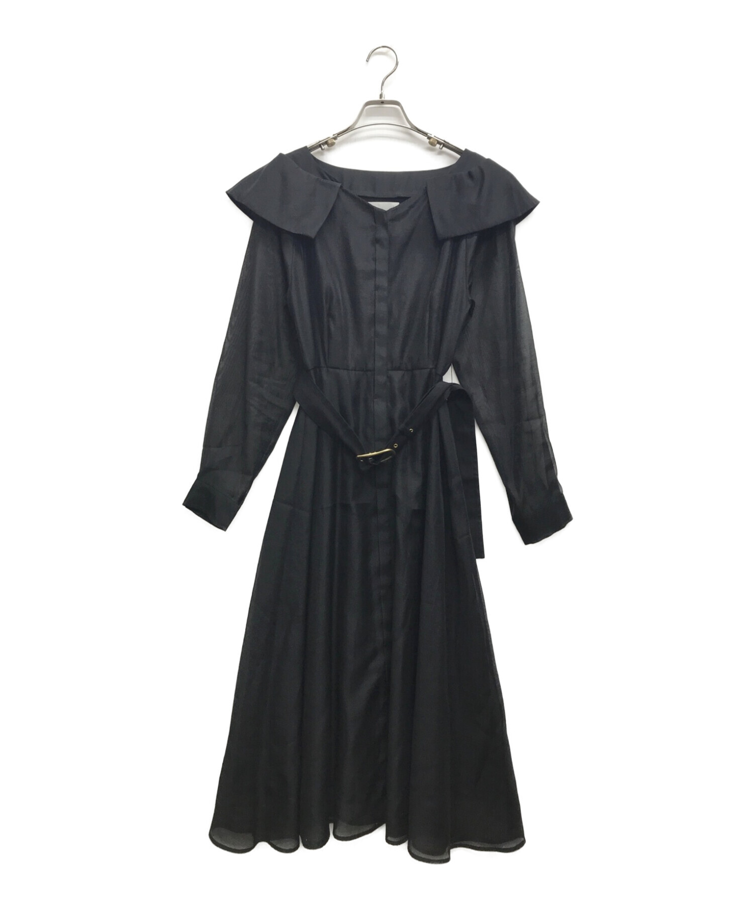 中古・古着通販】CELFORD (セルフォード) シアーシャツワンピース 