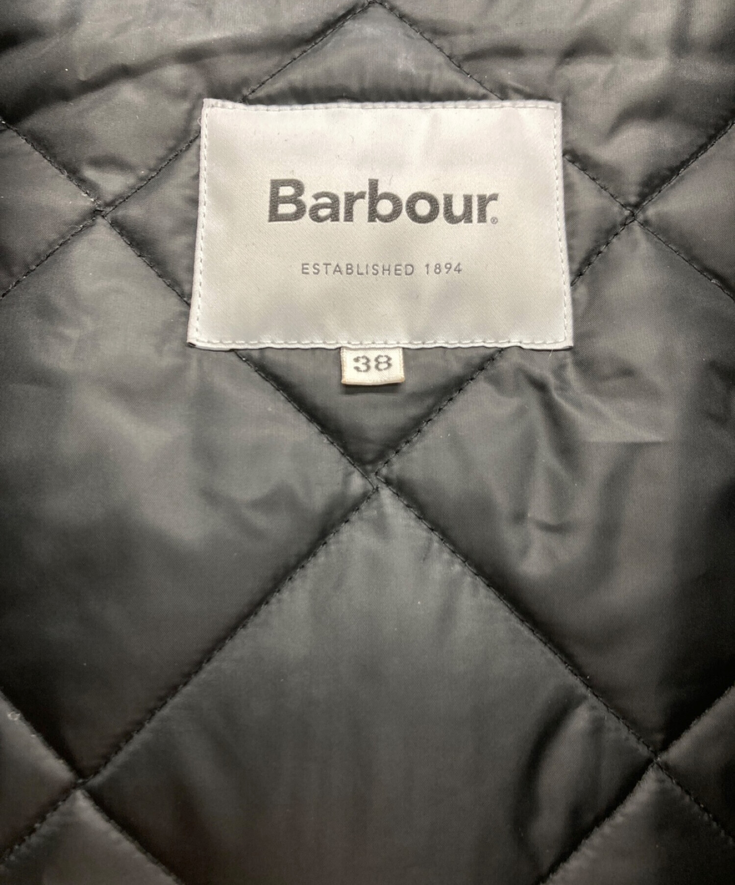 Barbour (バブアー) CITYSHOP (シティショップ) Quilt ベスト ブラック サイズ:38