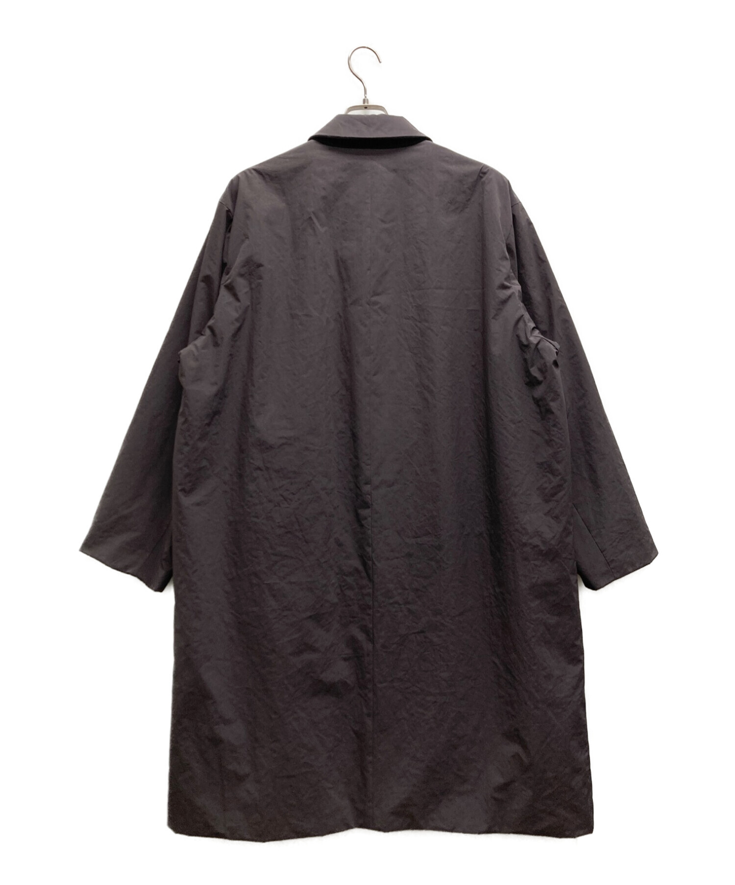 中古・古着通販】ATON (エイトン) ASAKO NYLON バルマカーンコート 