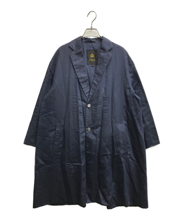 中古・古着通販】DRAWER (ドゥロワー) スプリングコート ネイビー 