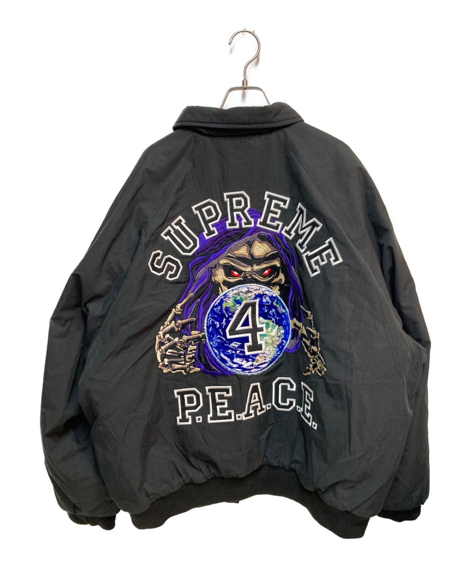 Supreme Peace Embroidered Work Jacketカラーブラック - www