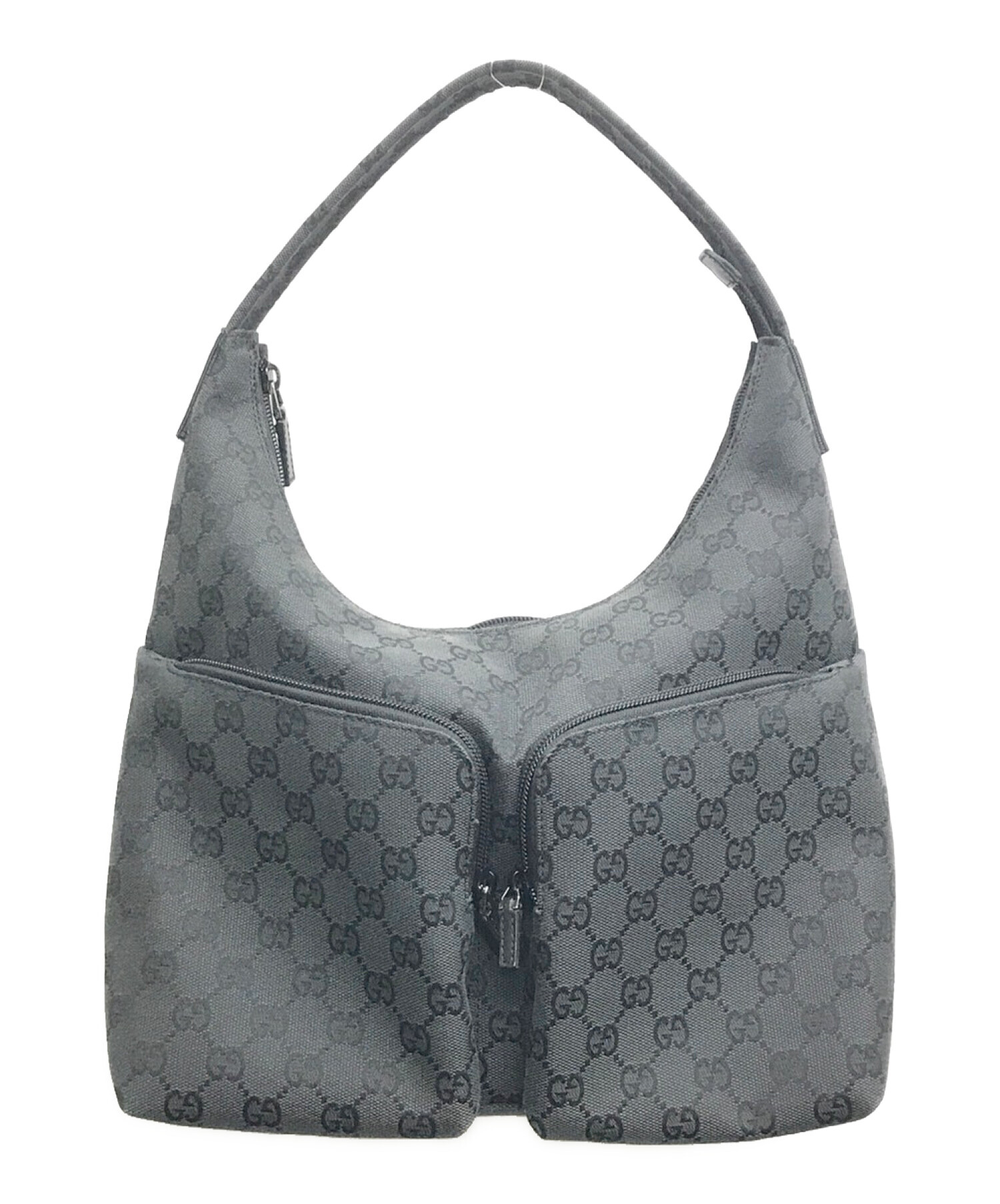 中古・古着通販】GUCCI (グッチ) GGキャンバスワンショルダーバッグ 