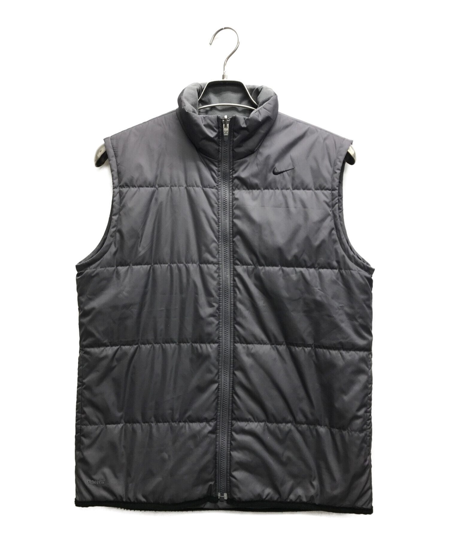 中古・古着通販】NIKE (ナイキ) テックナイロンベスト グレー サイズ:M 