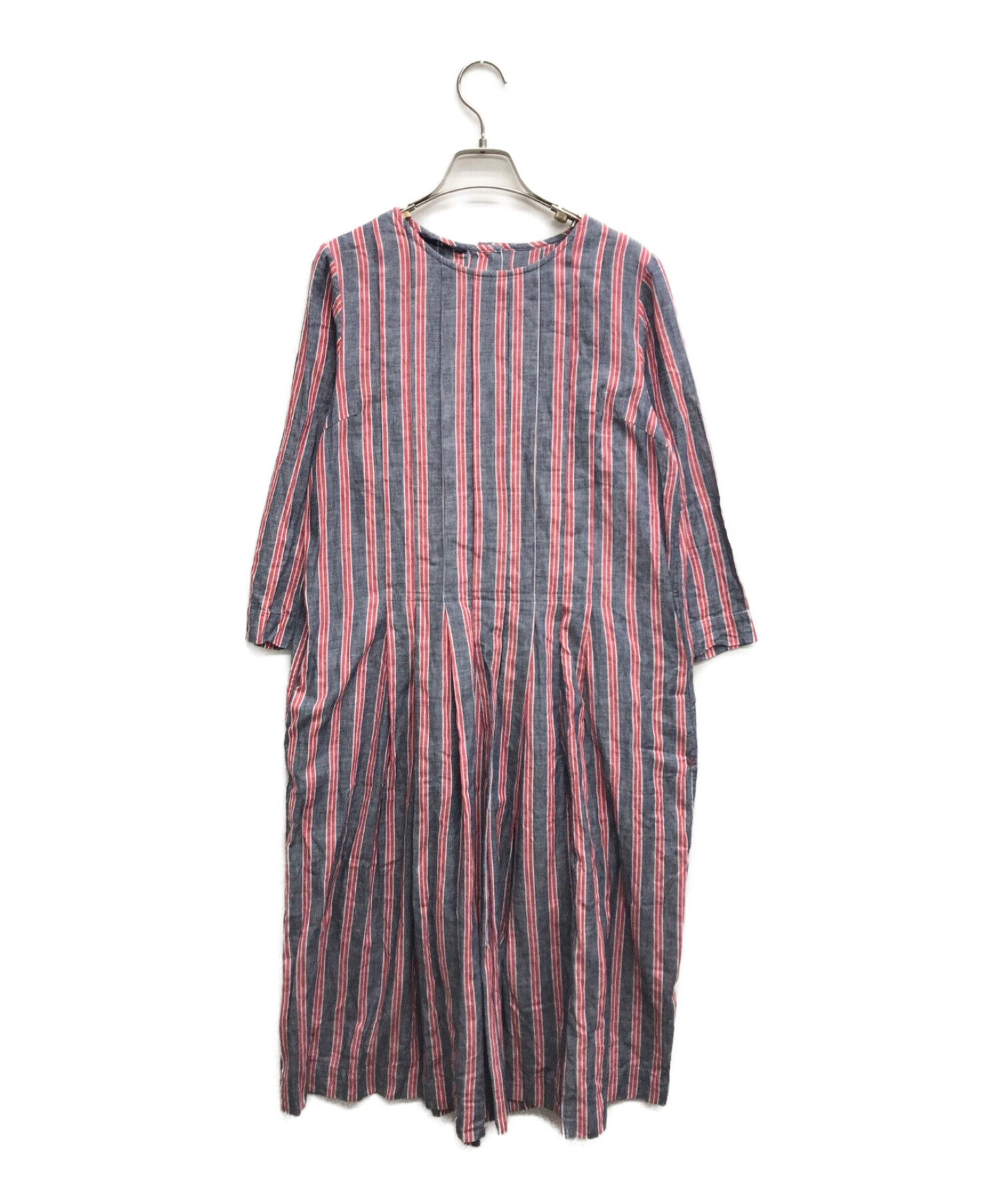 中古・古着通販】45R (フォーティーファイブアール) ストライプシャツ 