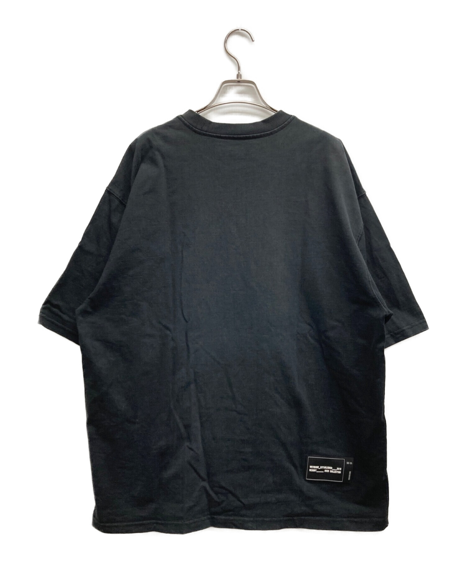 中古・古着通販】WE11DONE (ウェルダン) FRONT LOGO T-SHIRT/フロント 