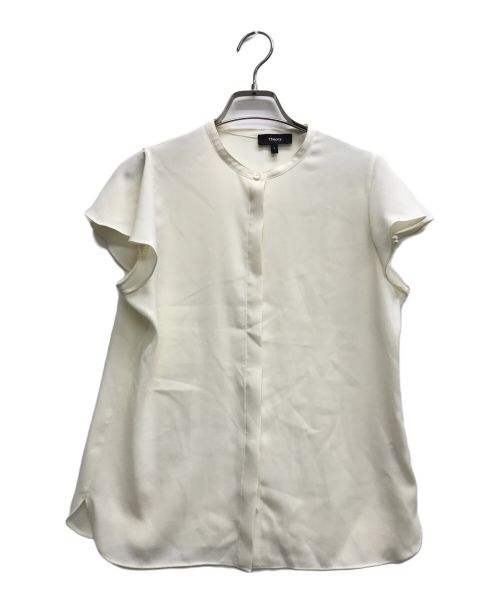 中古・古着通販】theory (セオリー) ウォッシャブルラッフルスリーブ 